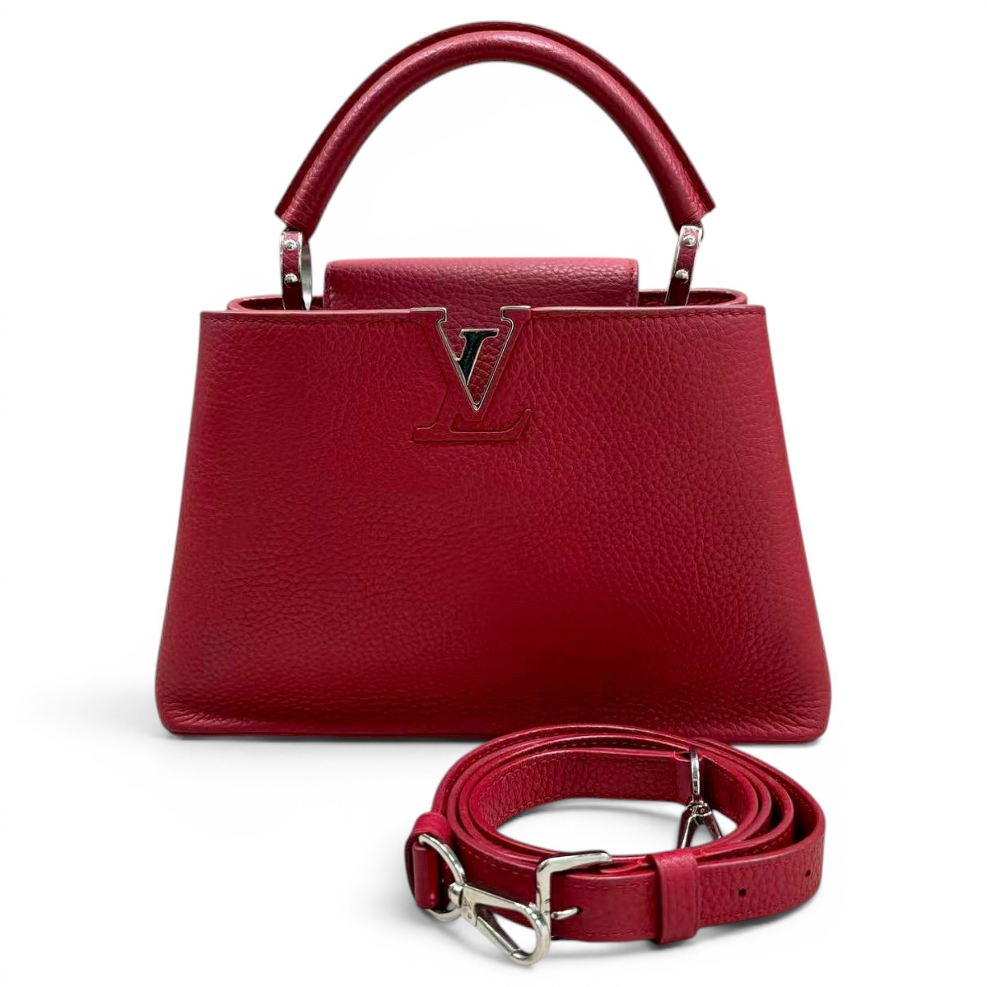Capucines leather handbag