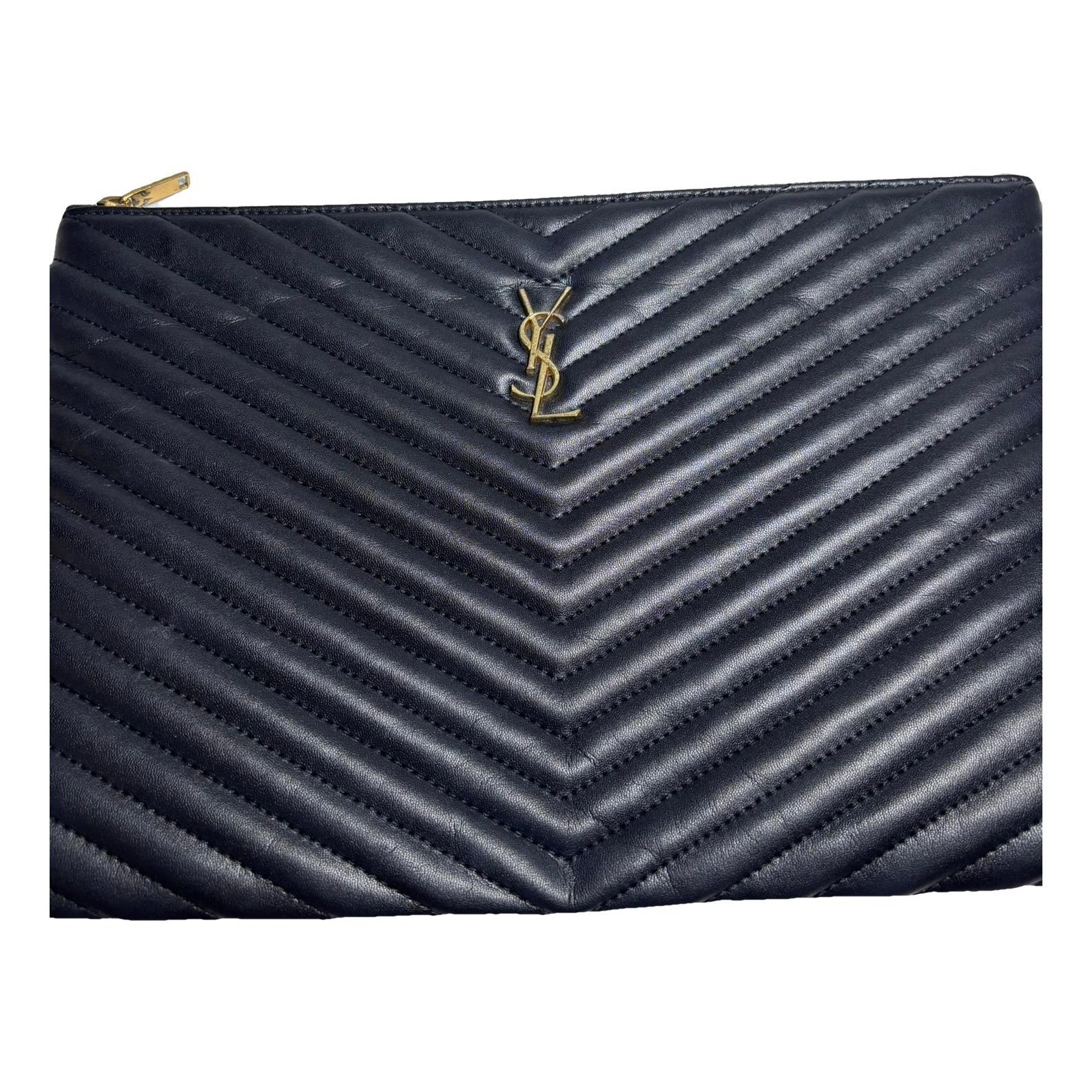New Jolie leather clutch bag