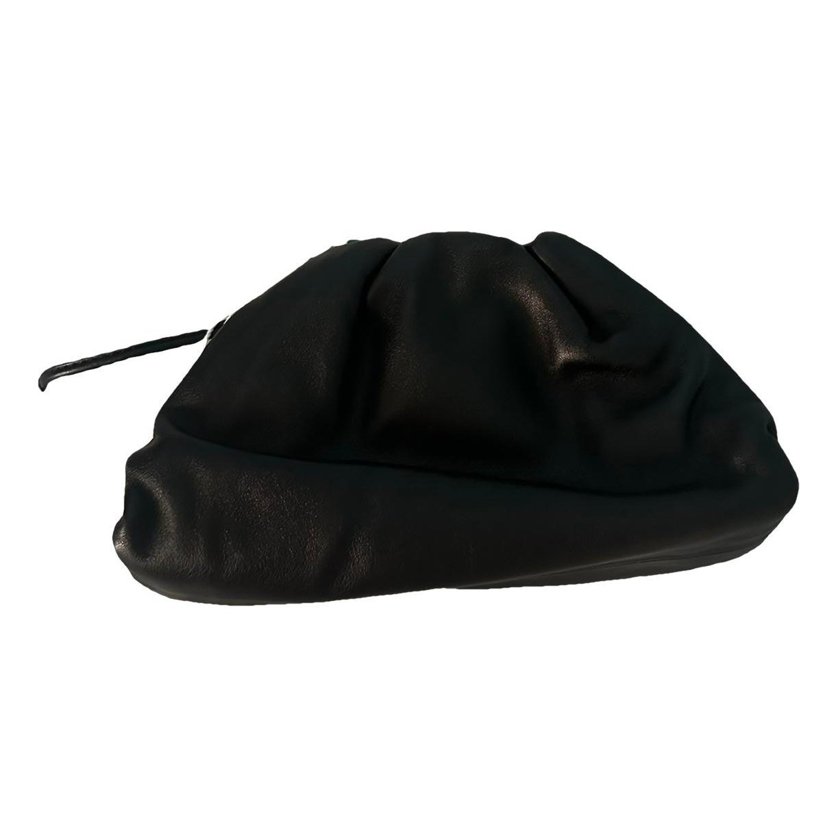 Pouch leather clutch bag