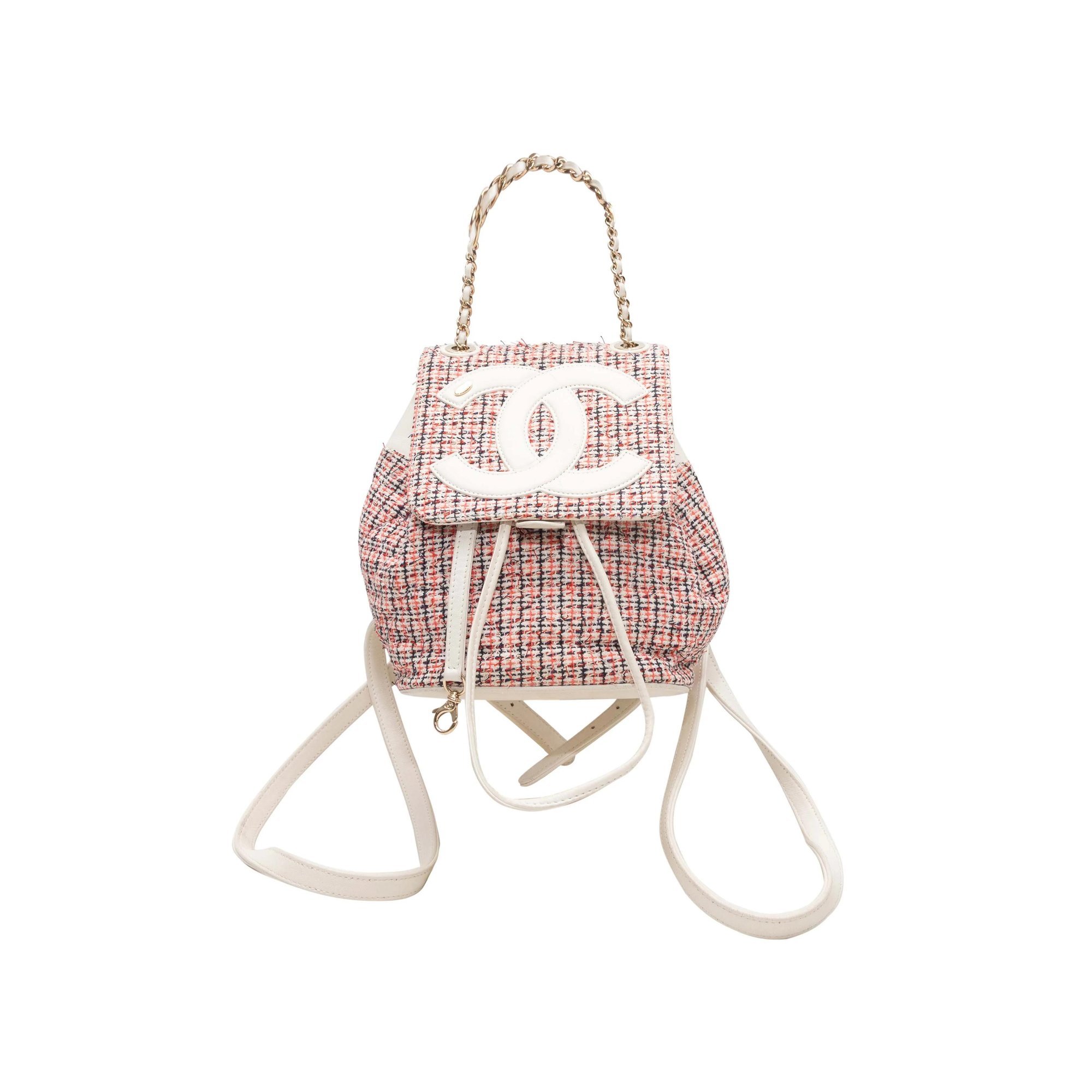 Tweed backpack