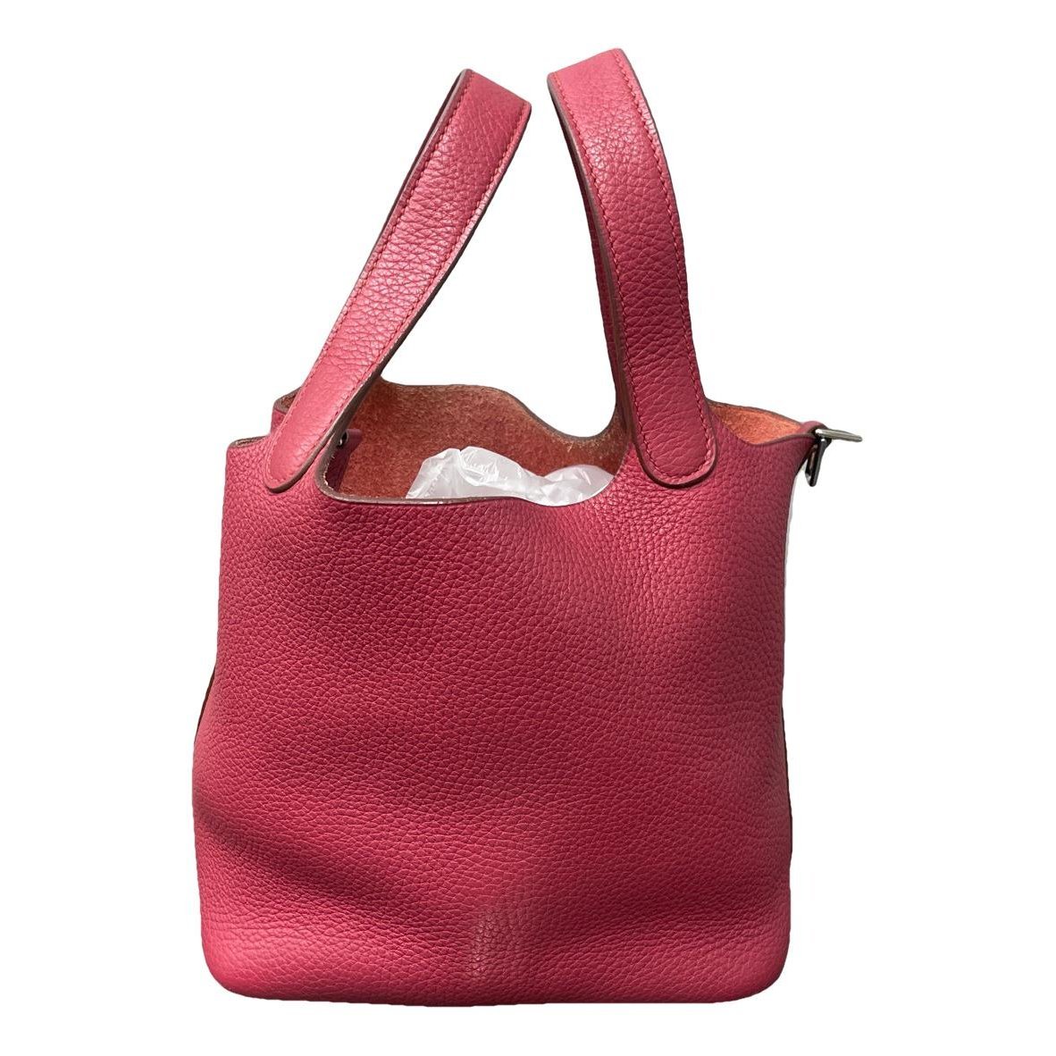 Picotin leather handbag