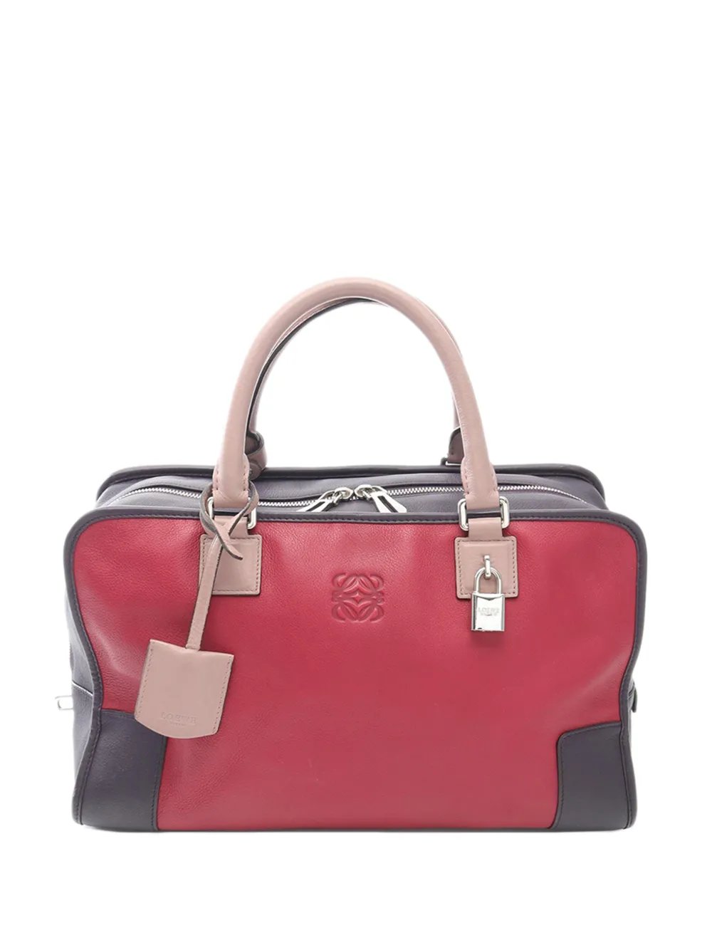 2010-2026 Tricolor Leather Amazona 36 handbag
