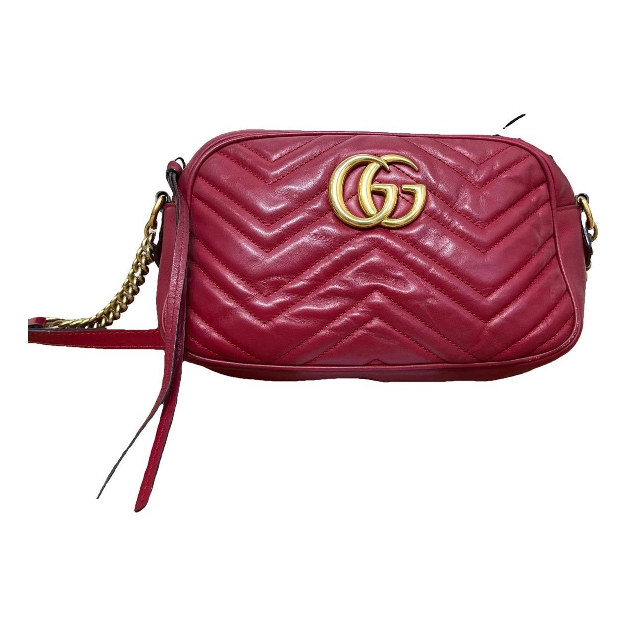 GG Marmont Triple zip leather handbag