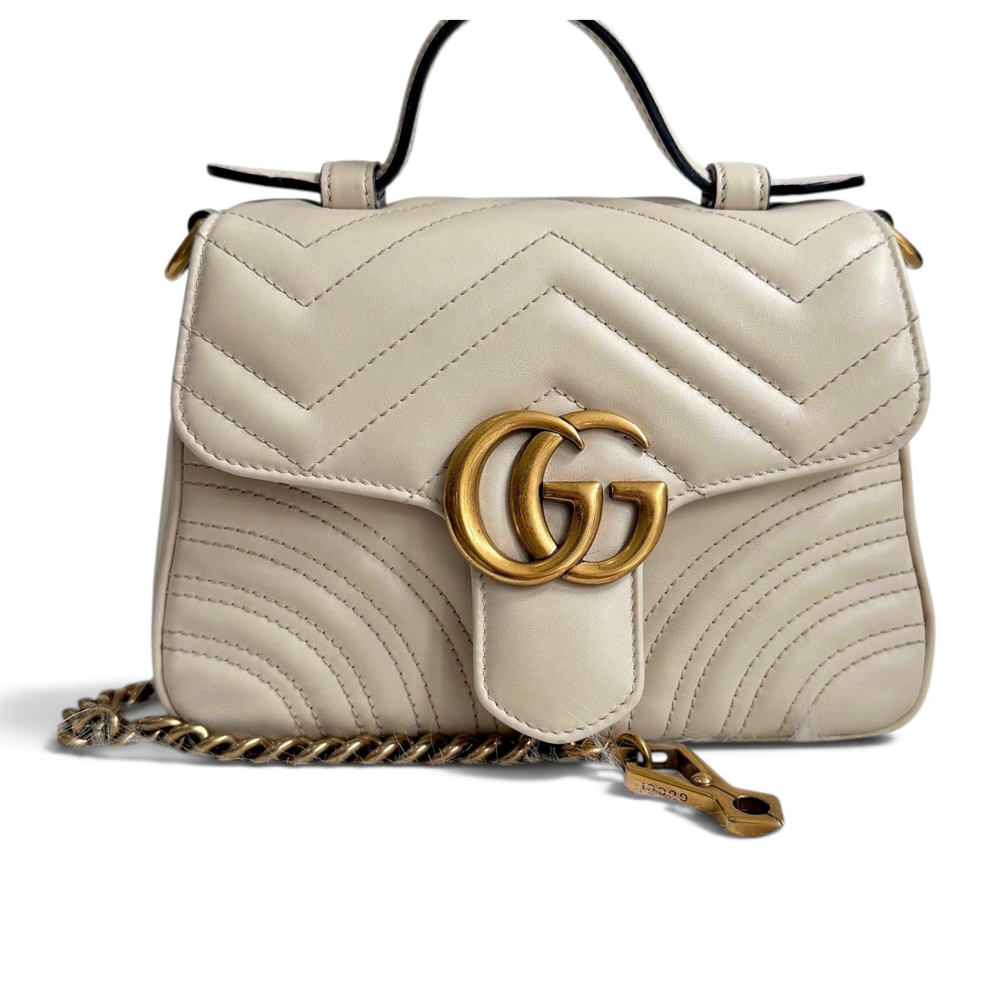 GG Marmont Flap leather handbag