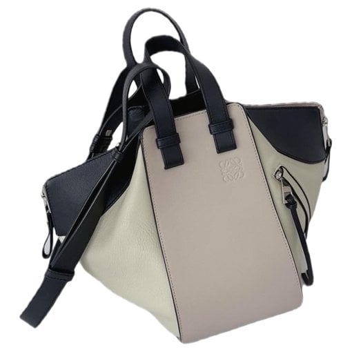 Hammock leather handbag