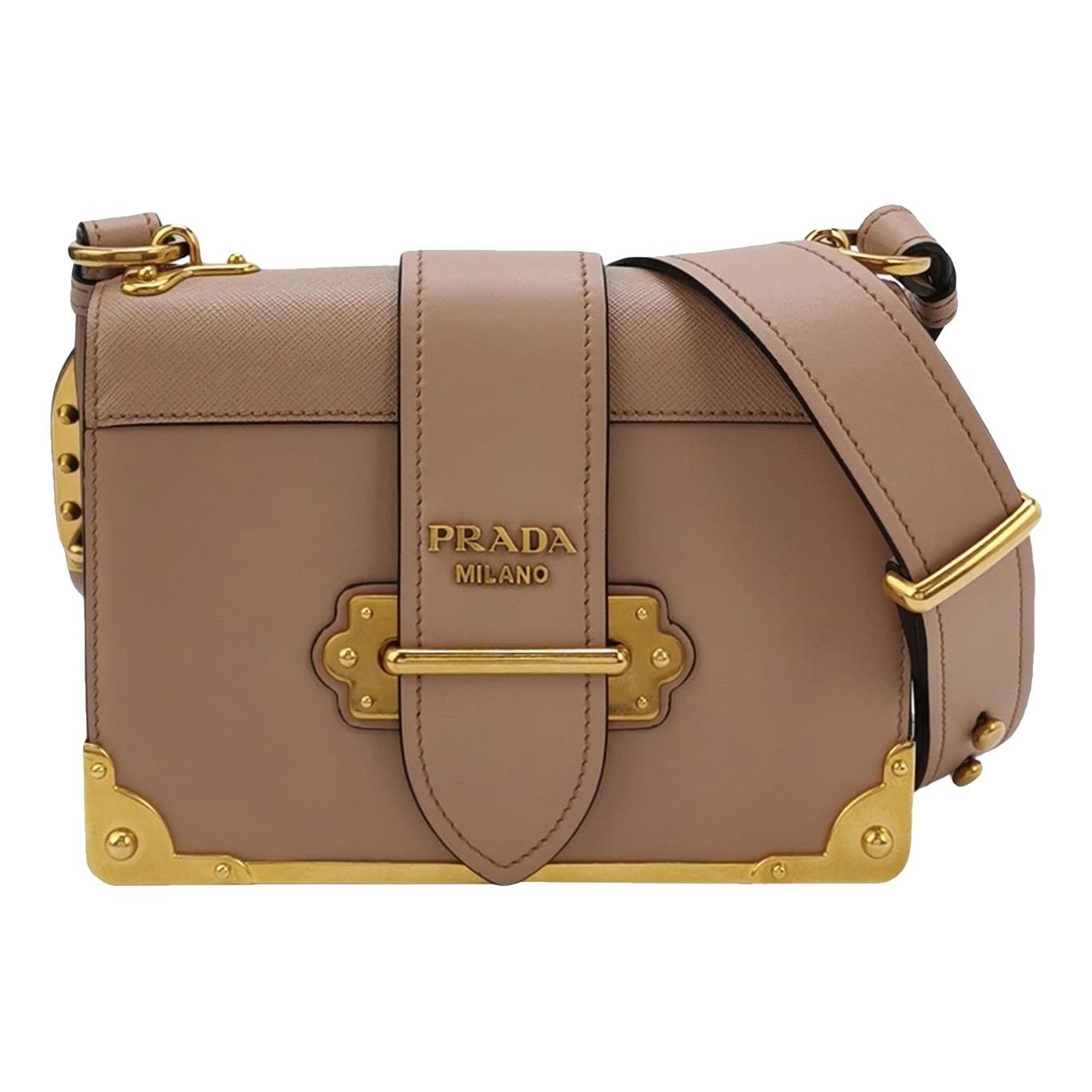 Cahier leather crossbody bag