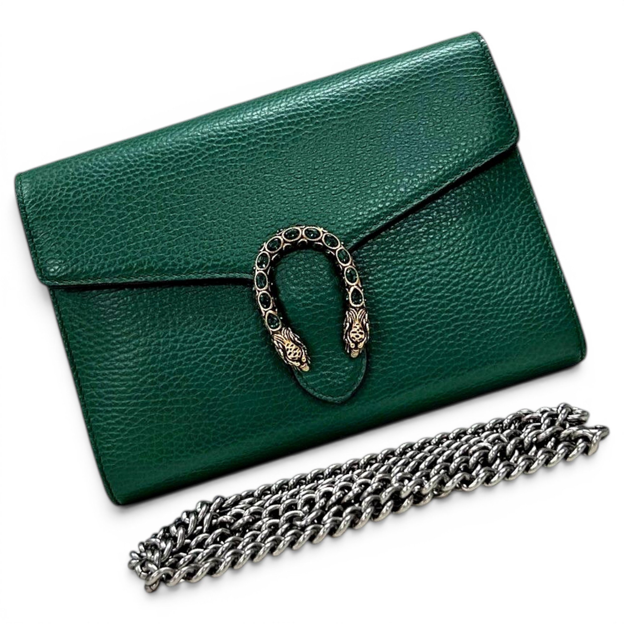 Dionysus Chain Wallet leather handbag