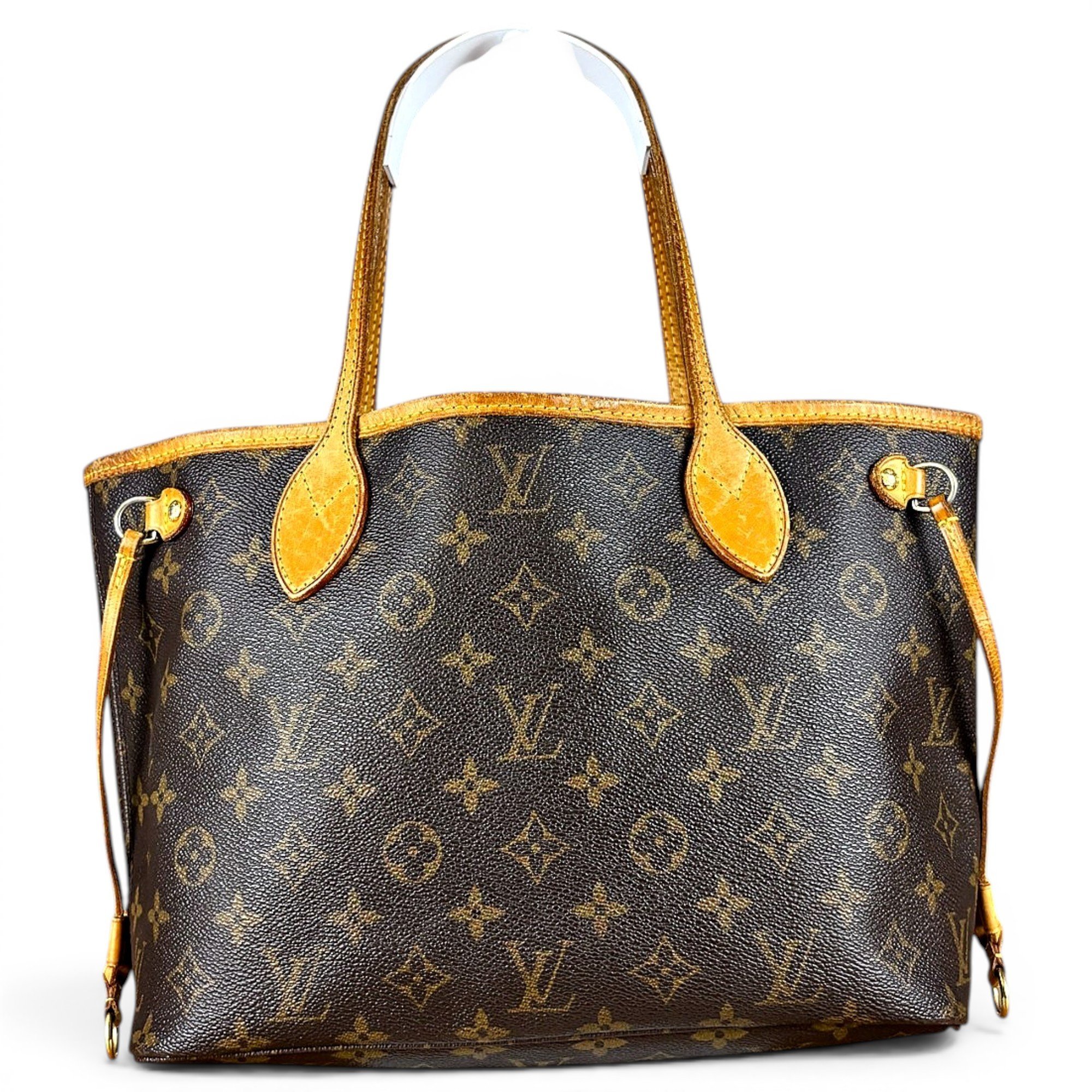 Neverfull leather tote