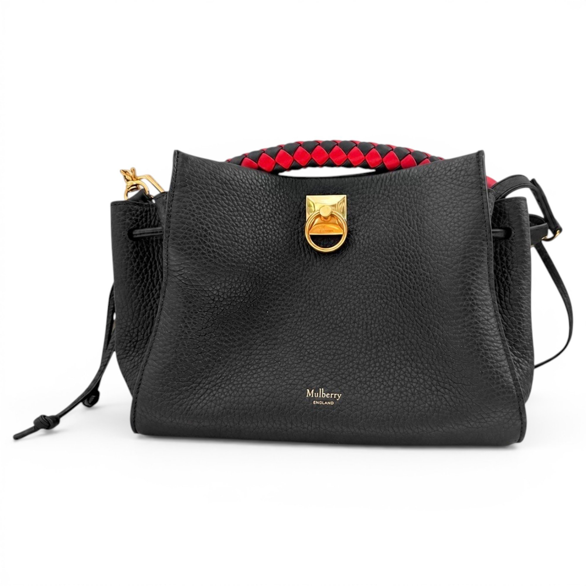 Iris leather handbag
