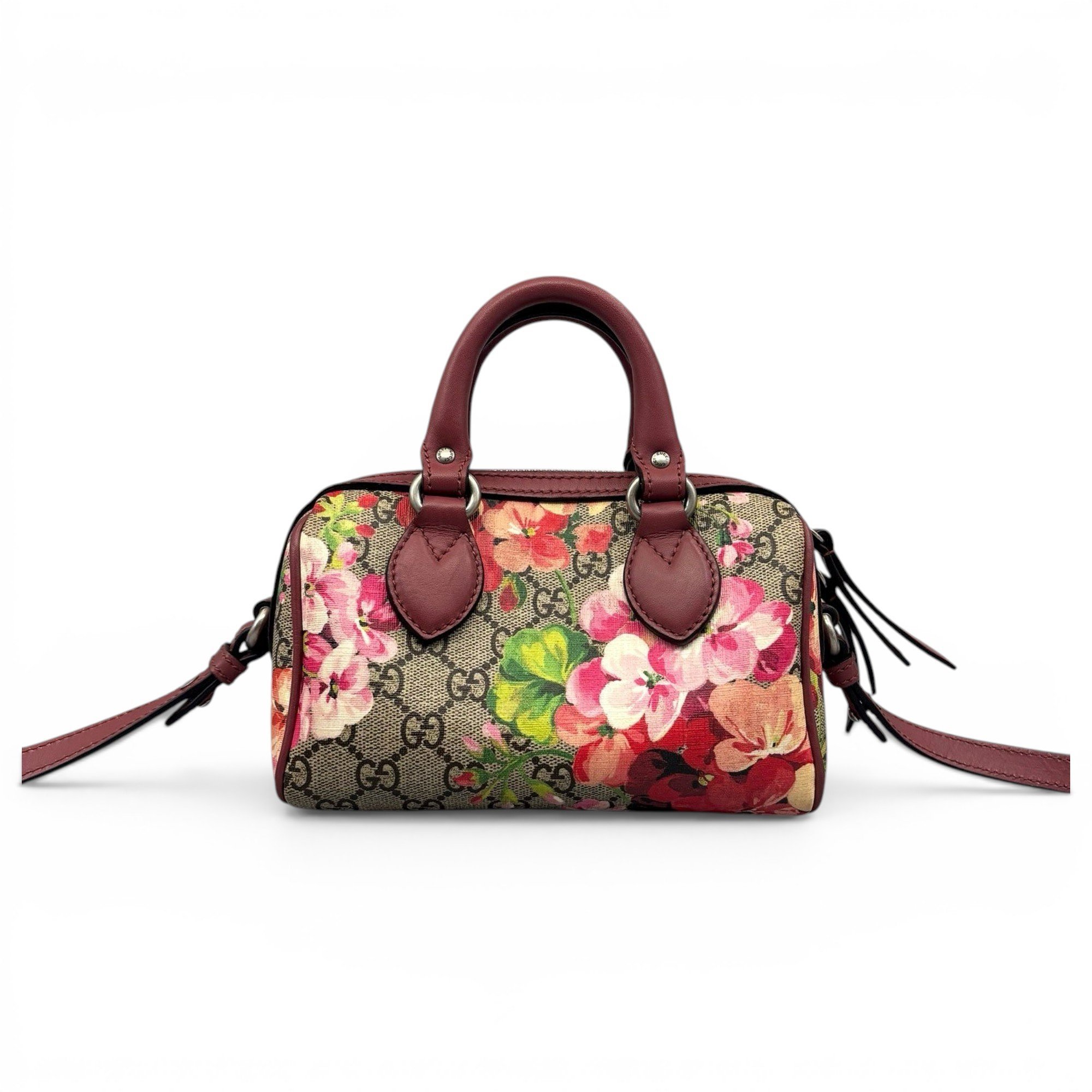 Boston vinyl handbag