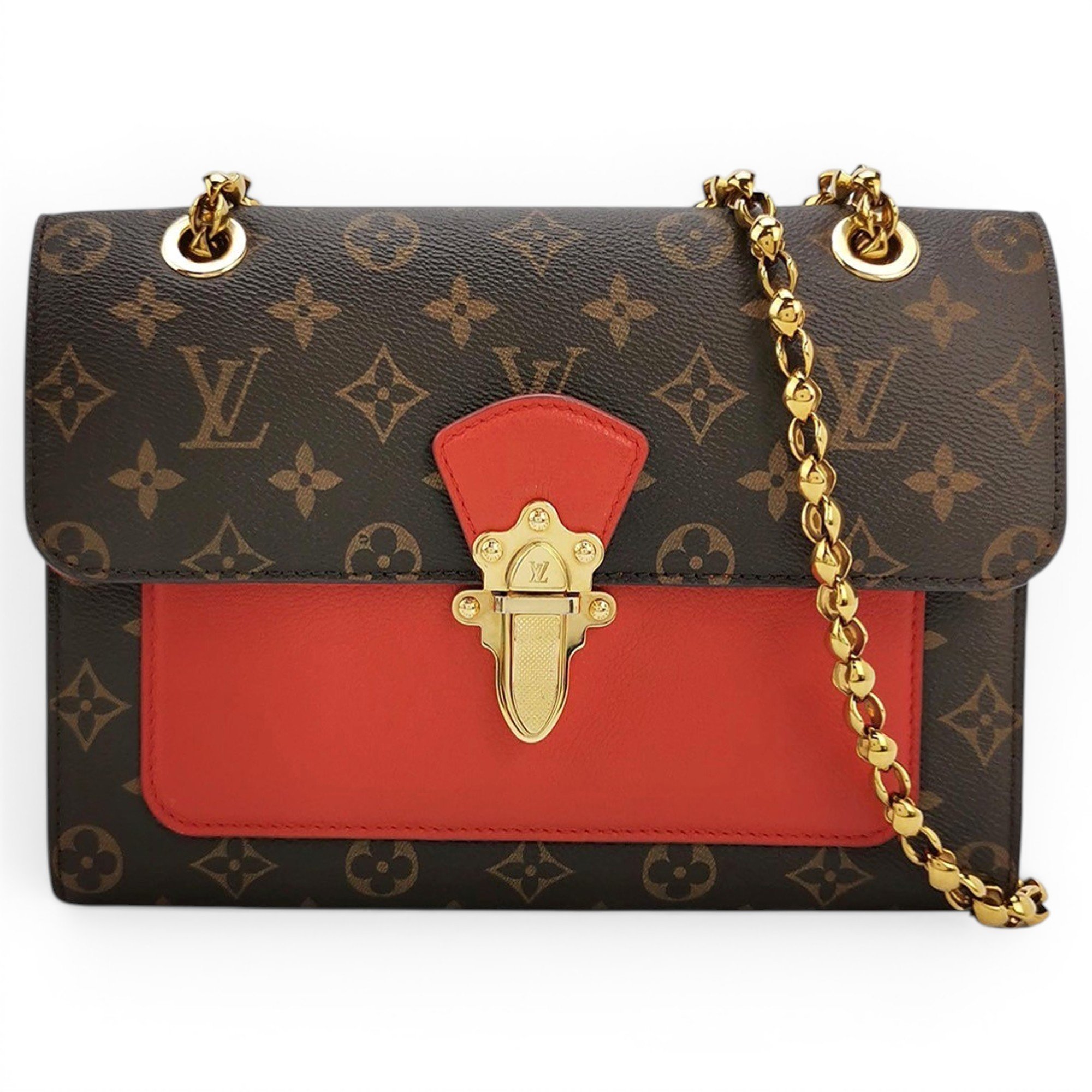 Victoire leather handbag