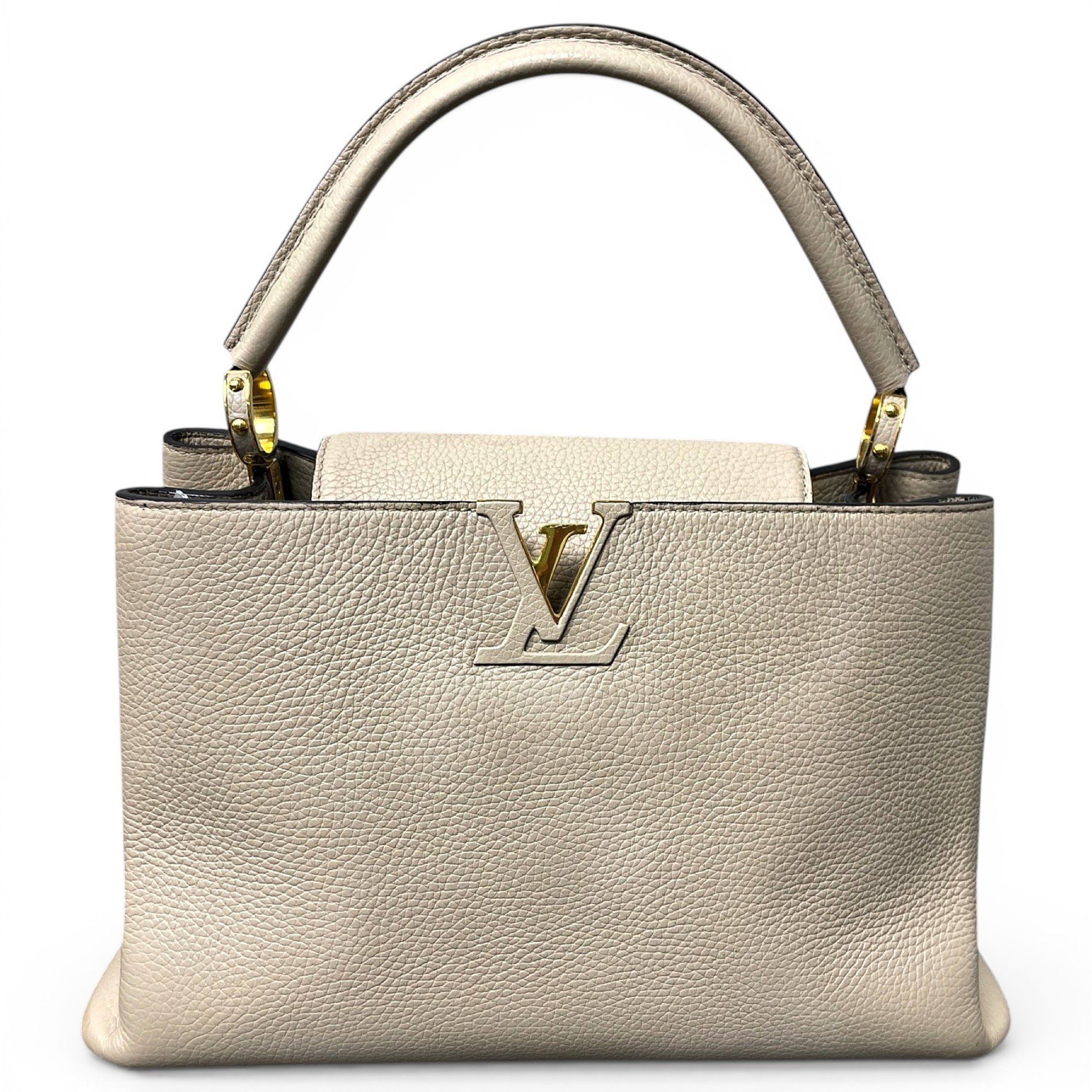 Capucines leather handbag