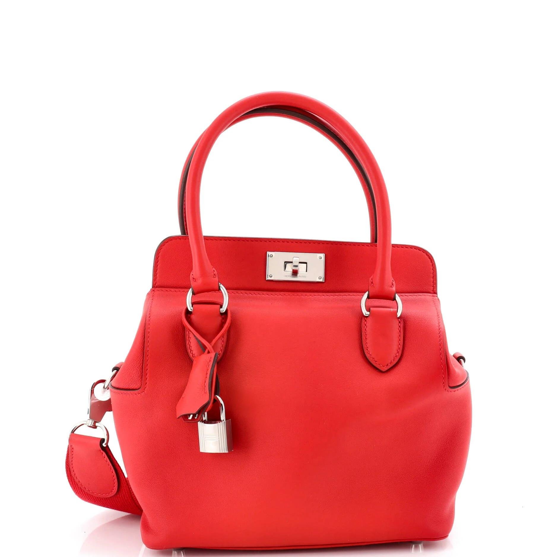 Hermes Toolbox 20 Handbag Swift Leather 2018