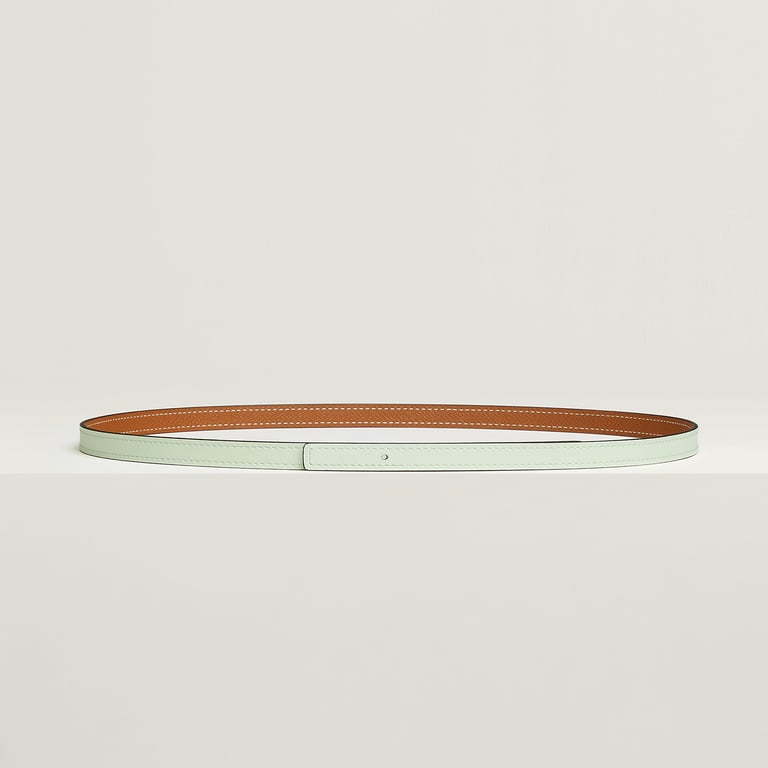 Reversible leather strap 13 mm