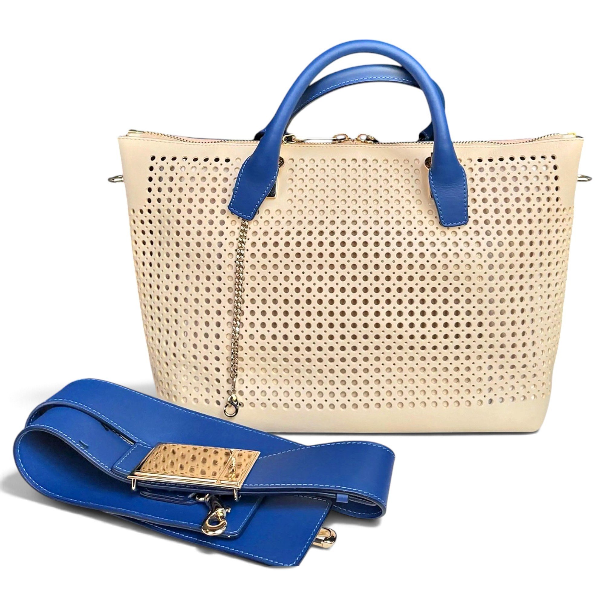 Leather handbag