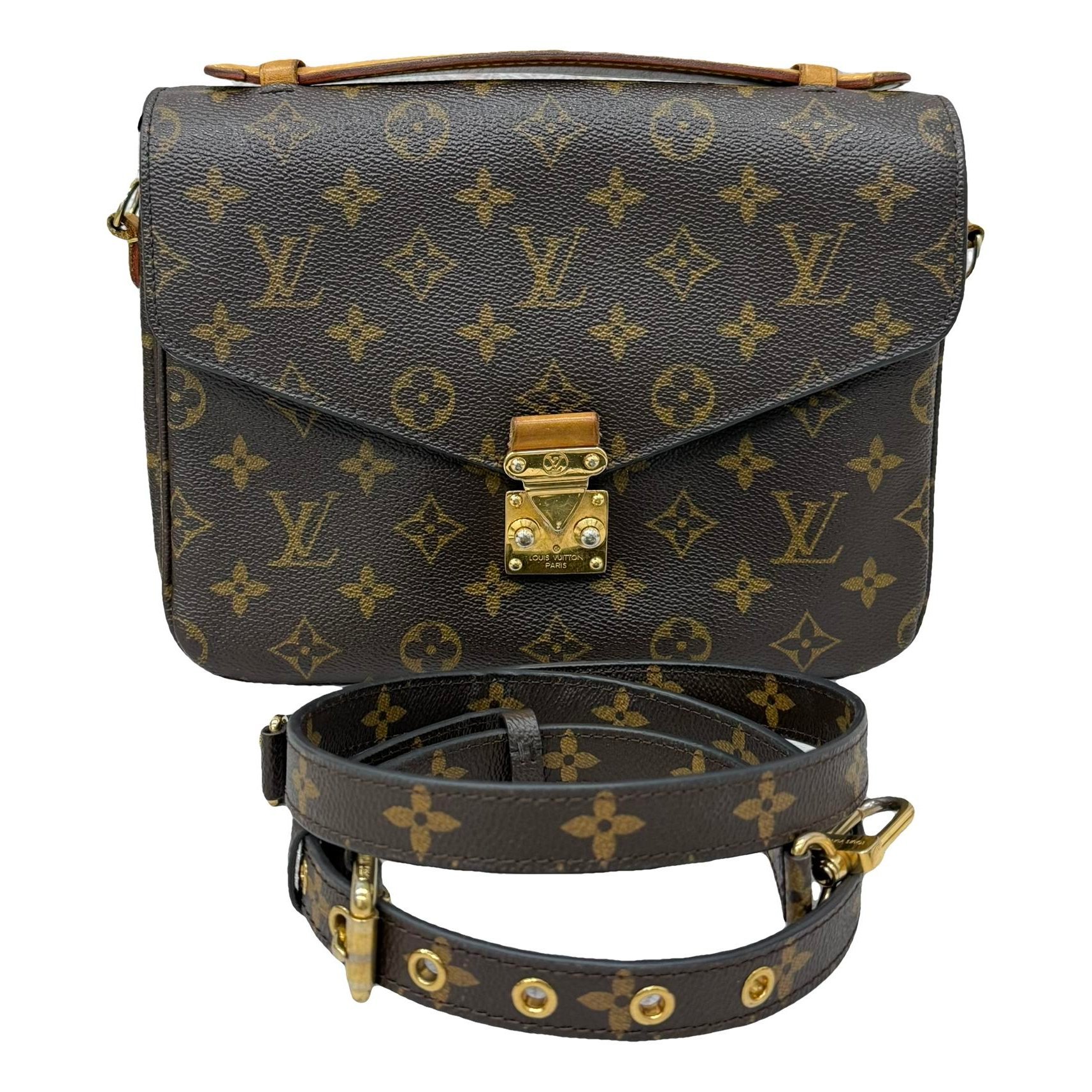 Metis leather handbag