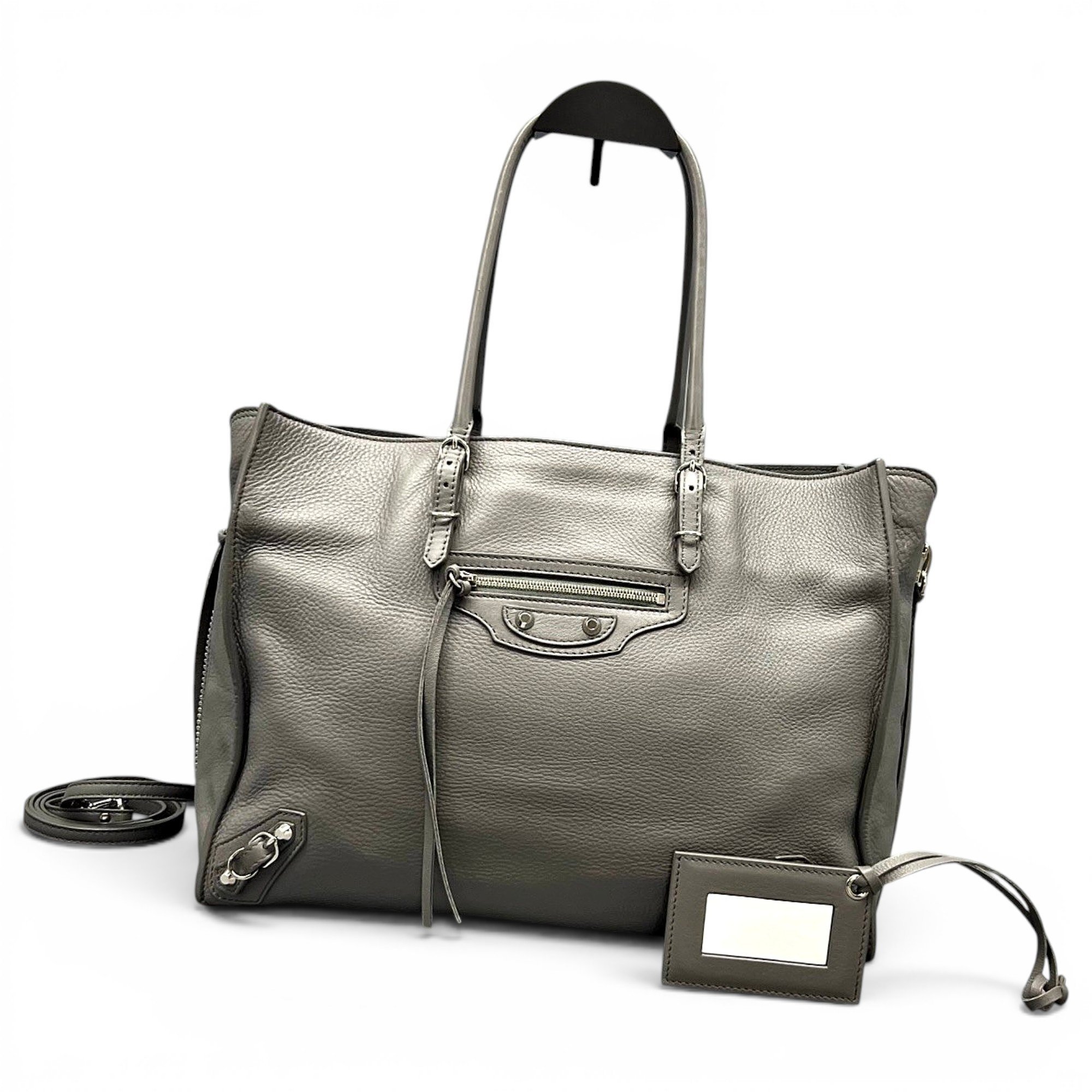 Balenciaga Papier leather tote
