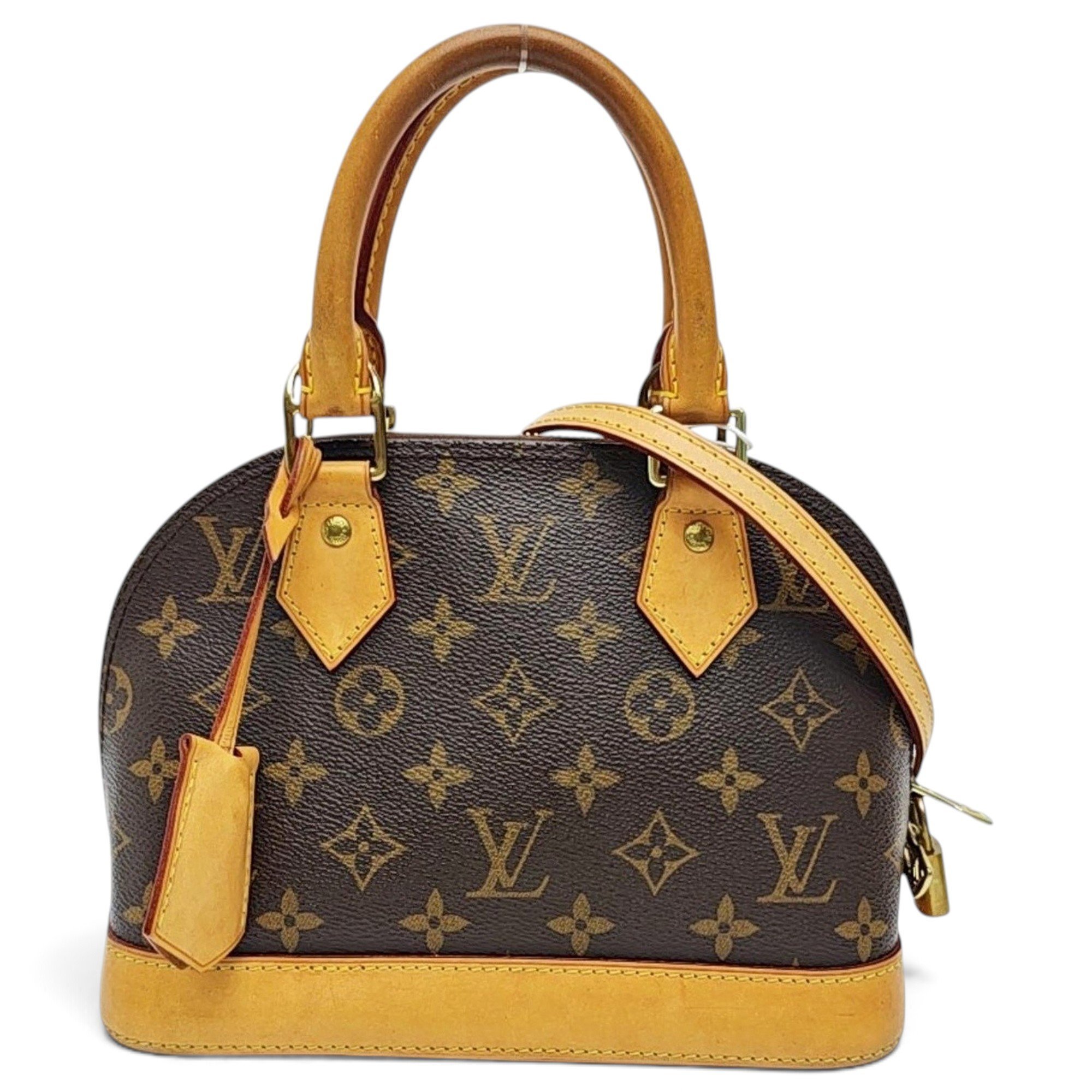 Alma leather handbag