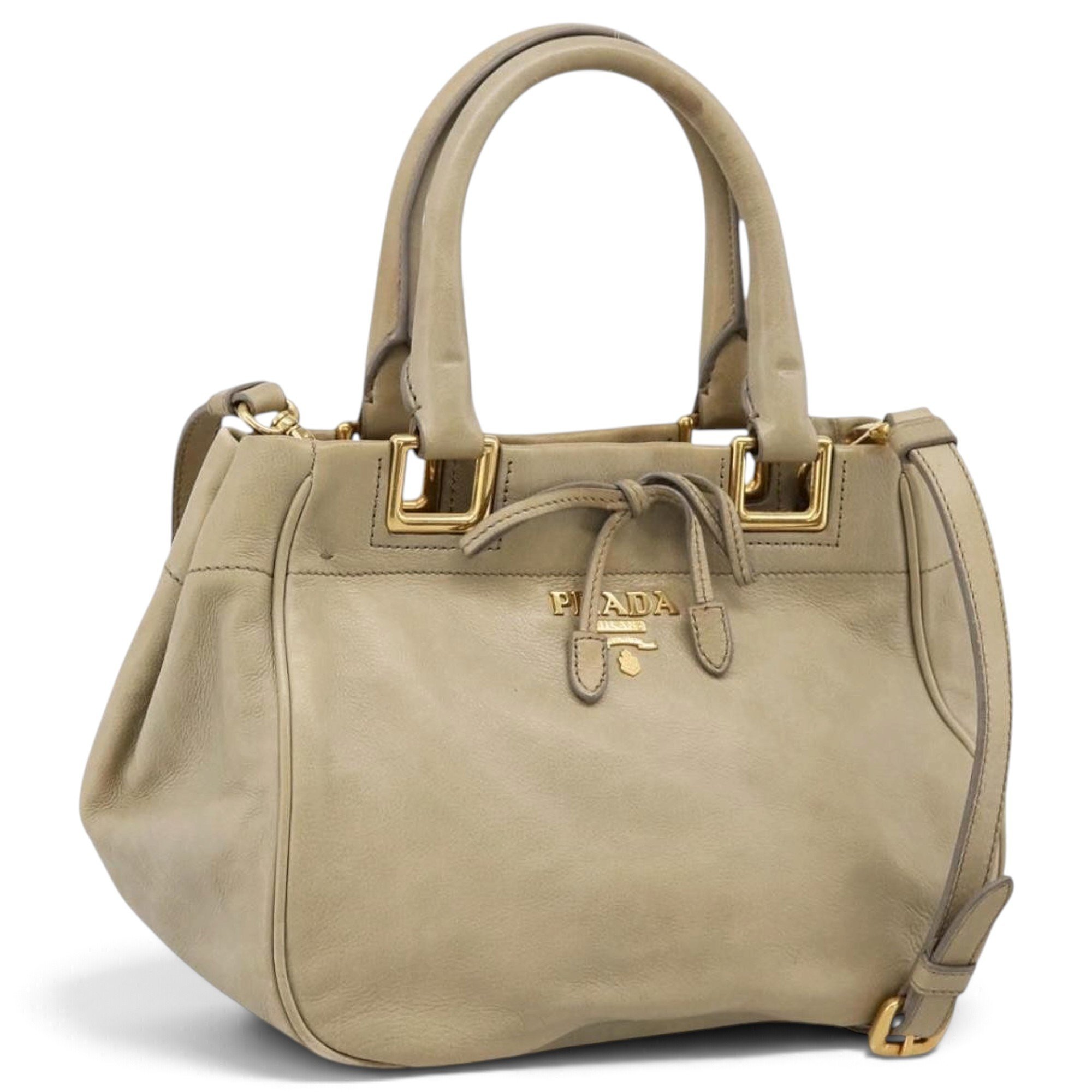 Leather handbag
