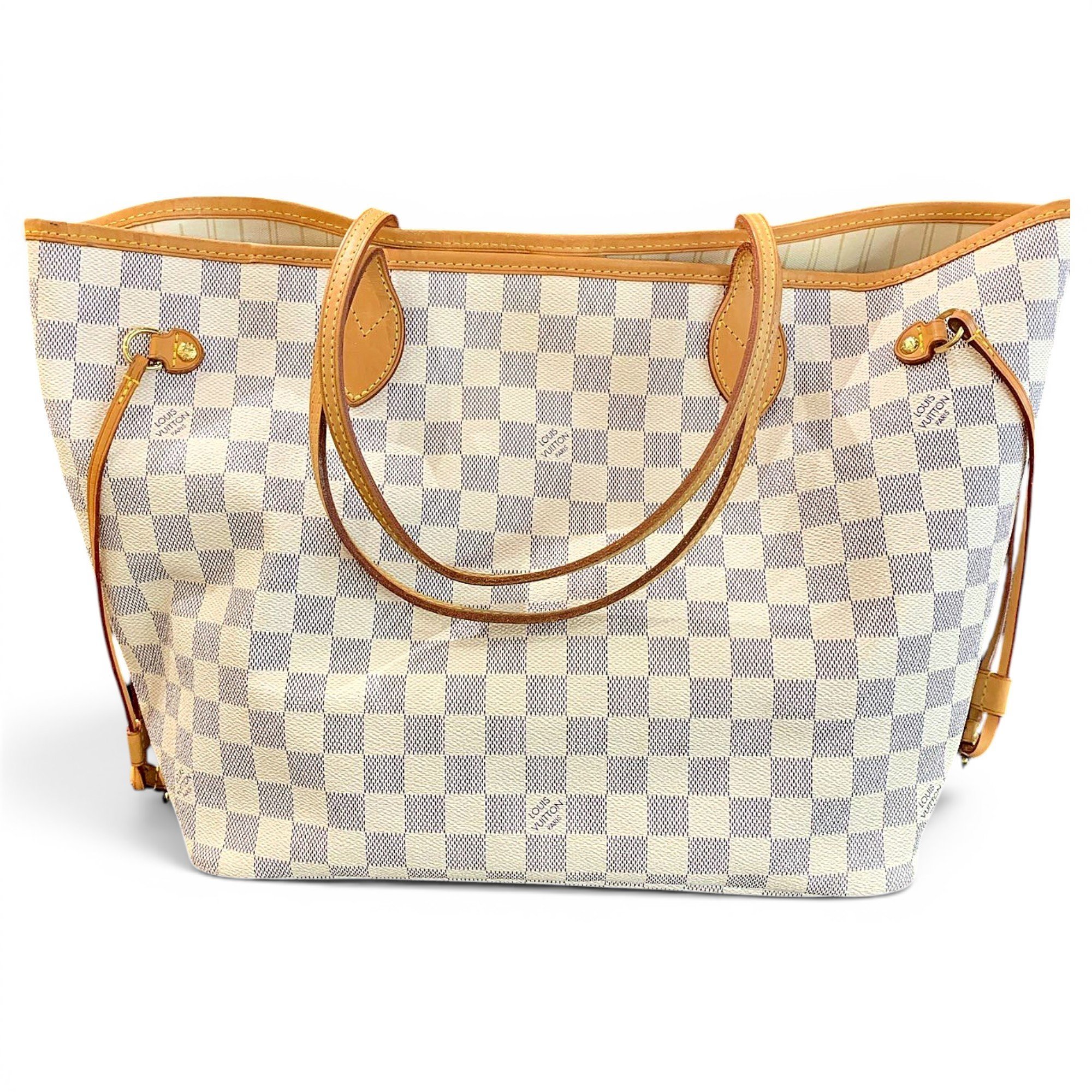 Neverfull leather handbag
