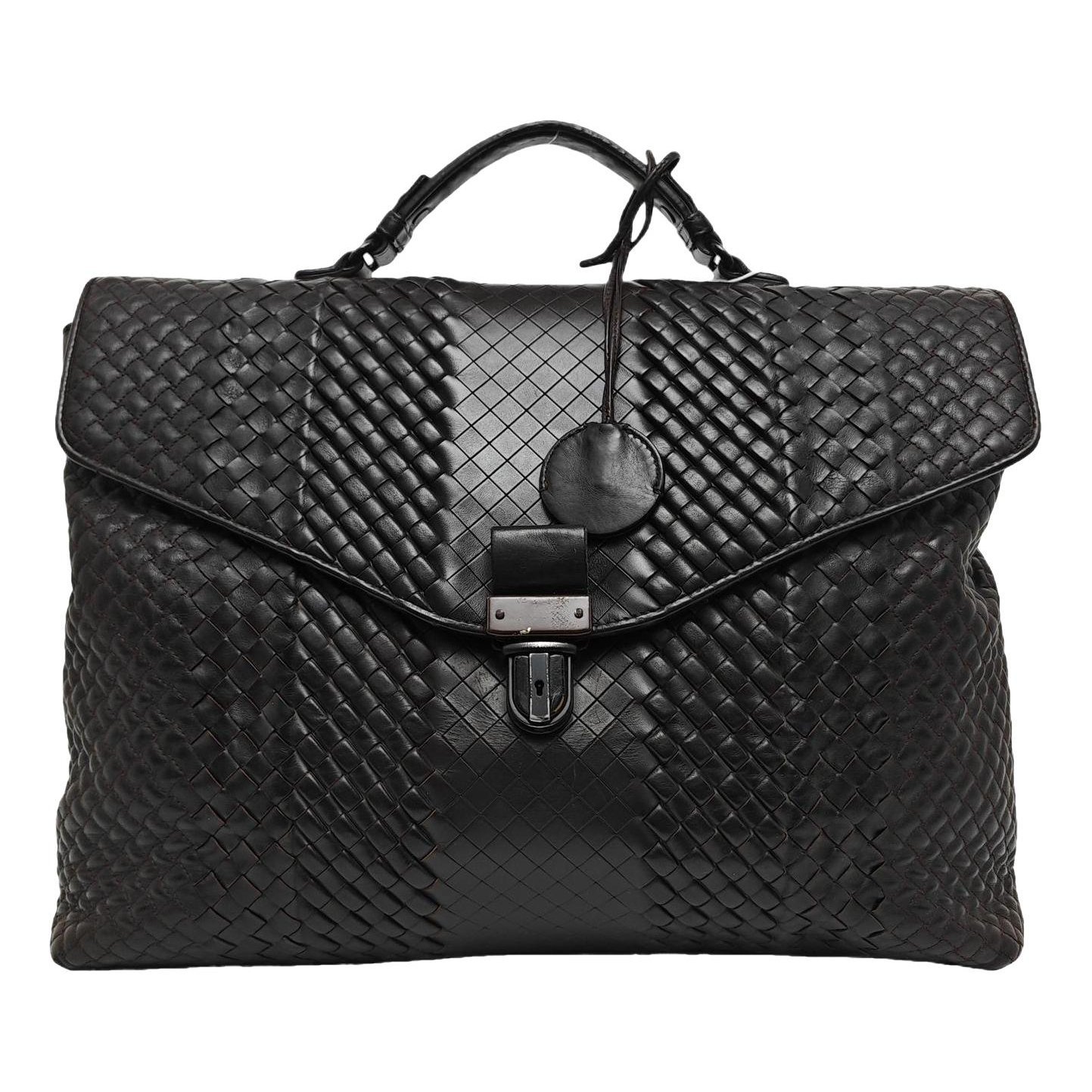 Roma leather tote