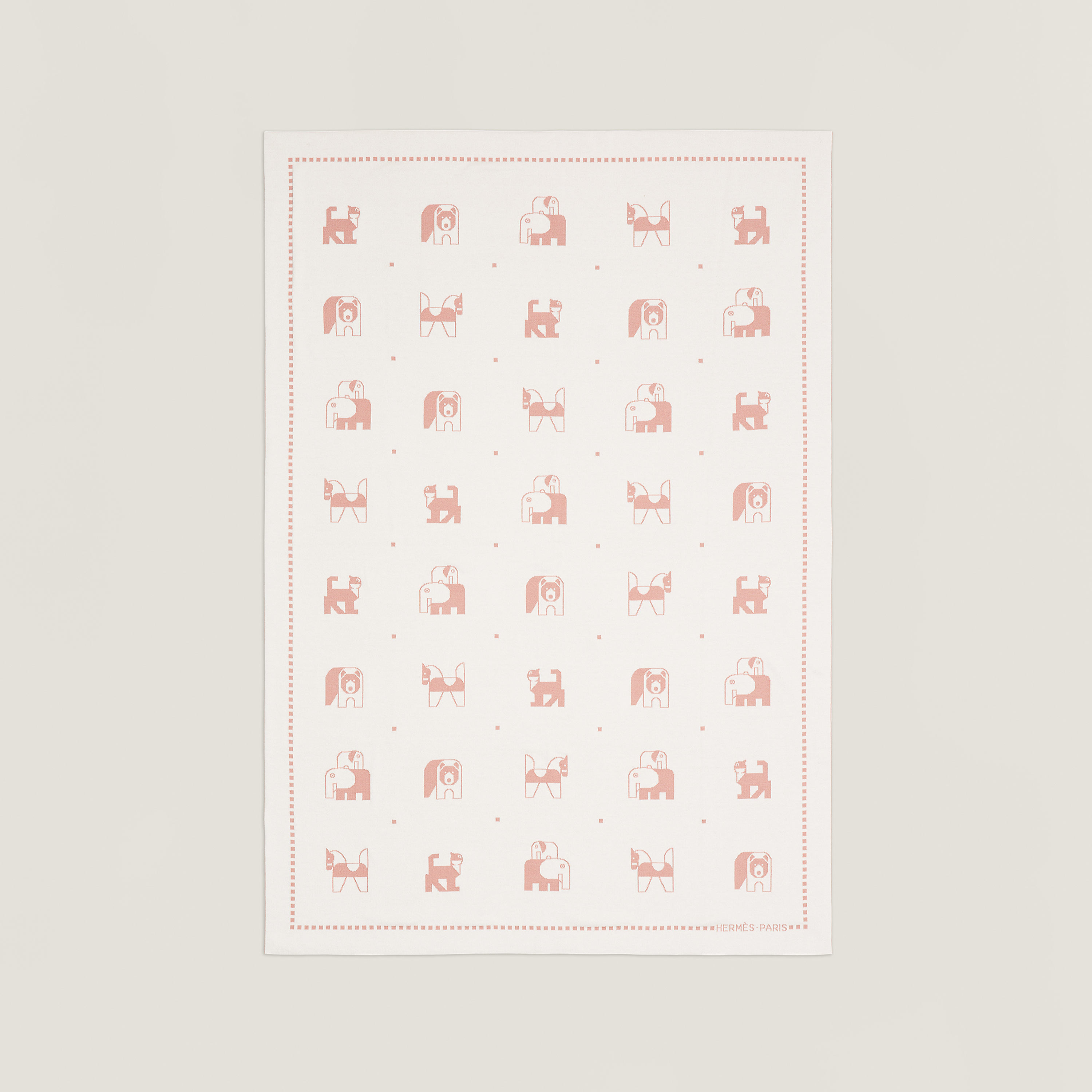 Animaux Blocks blanket