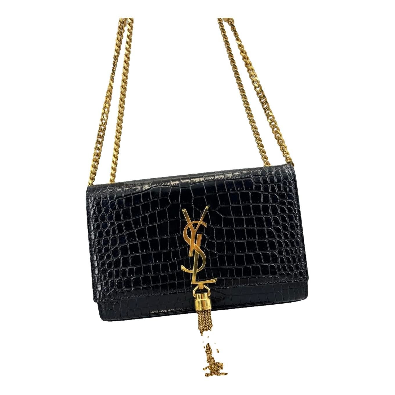 Pompom Kate leather handbag