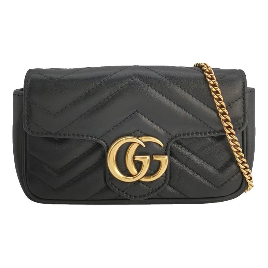 GG Marmont Chain leather crossbody bag