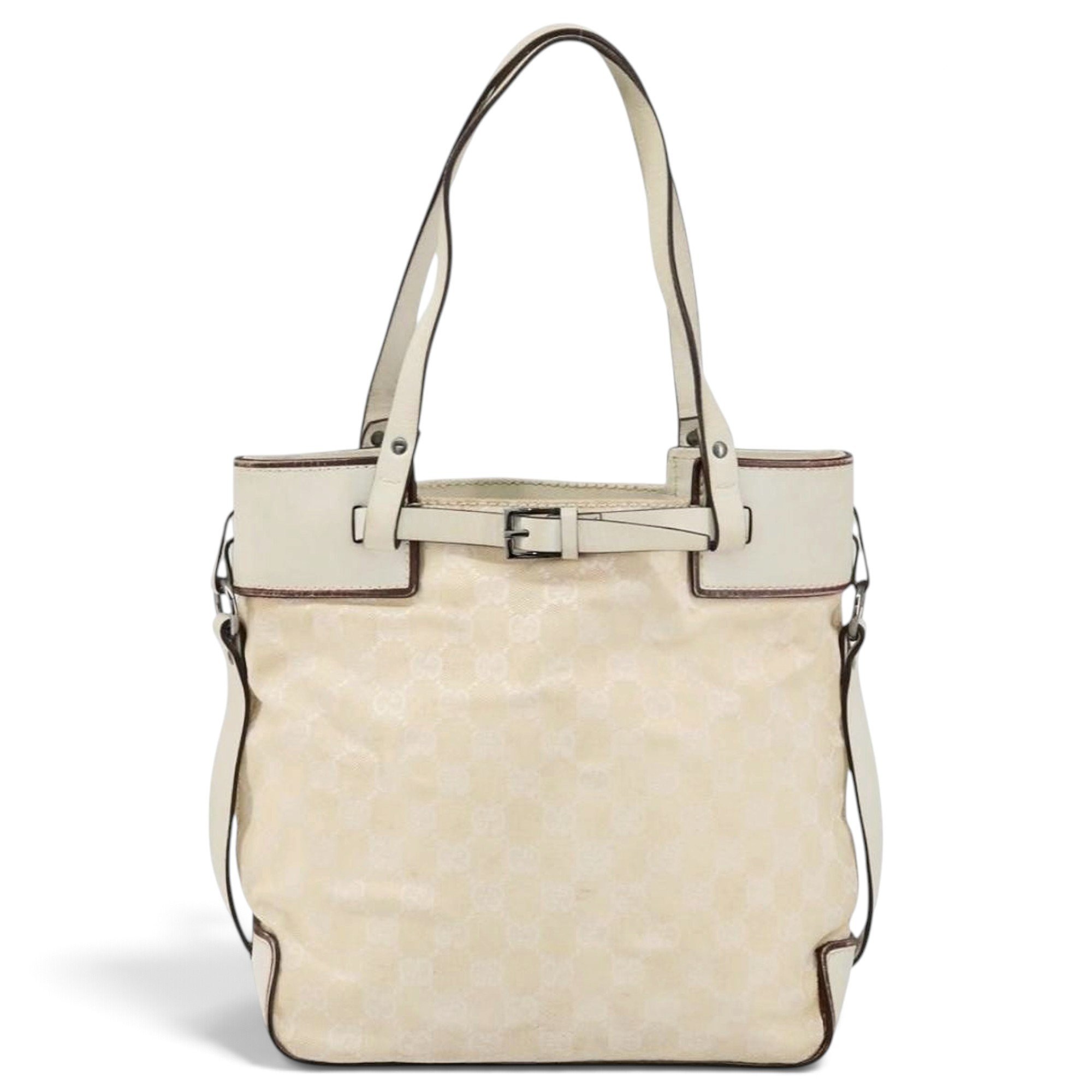 Leather tote