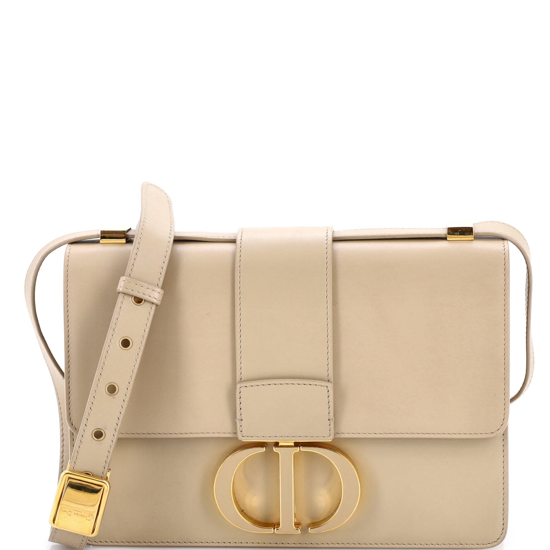 Dior 30 Montaigne Flap Bag Leather