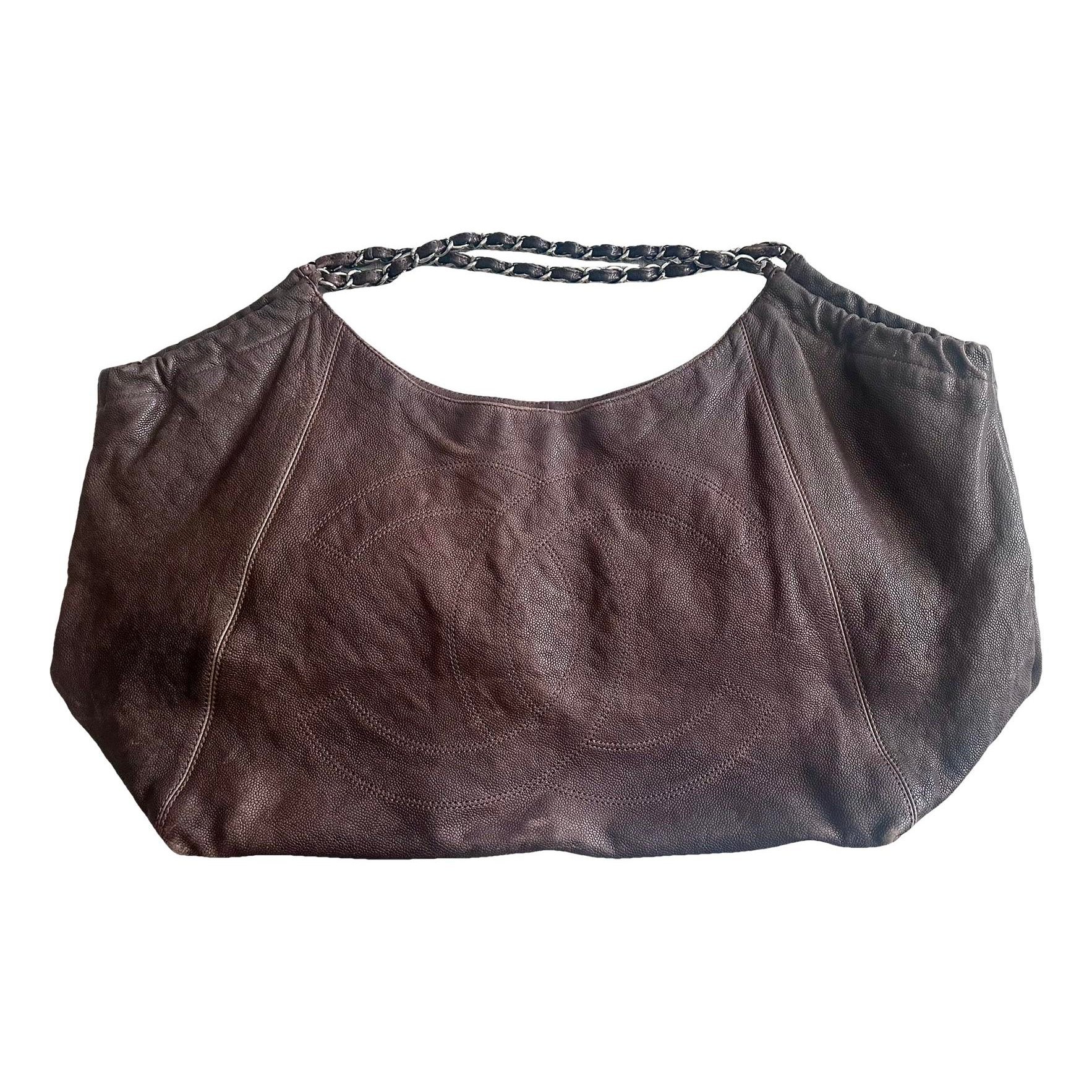 Coco Cabas leather tote