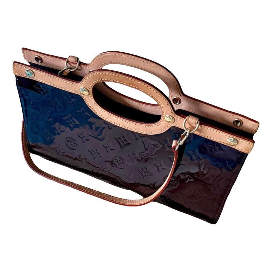 Roxbury patent leather handbag