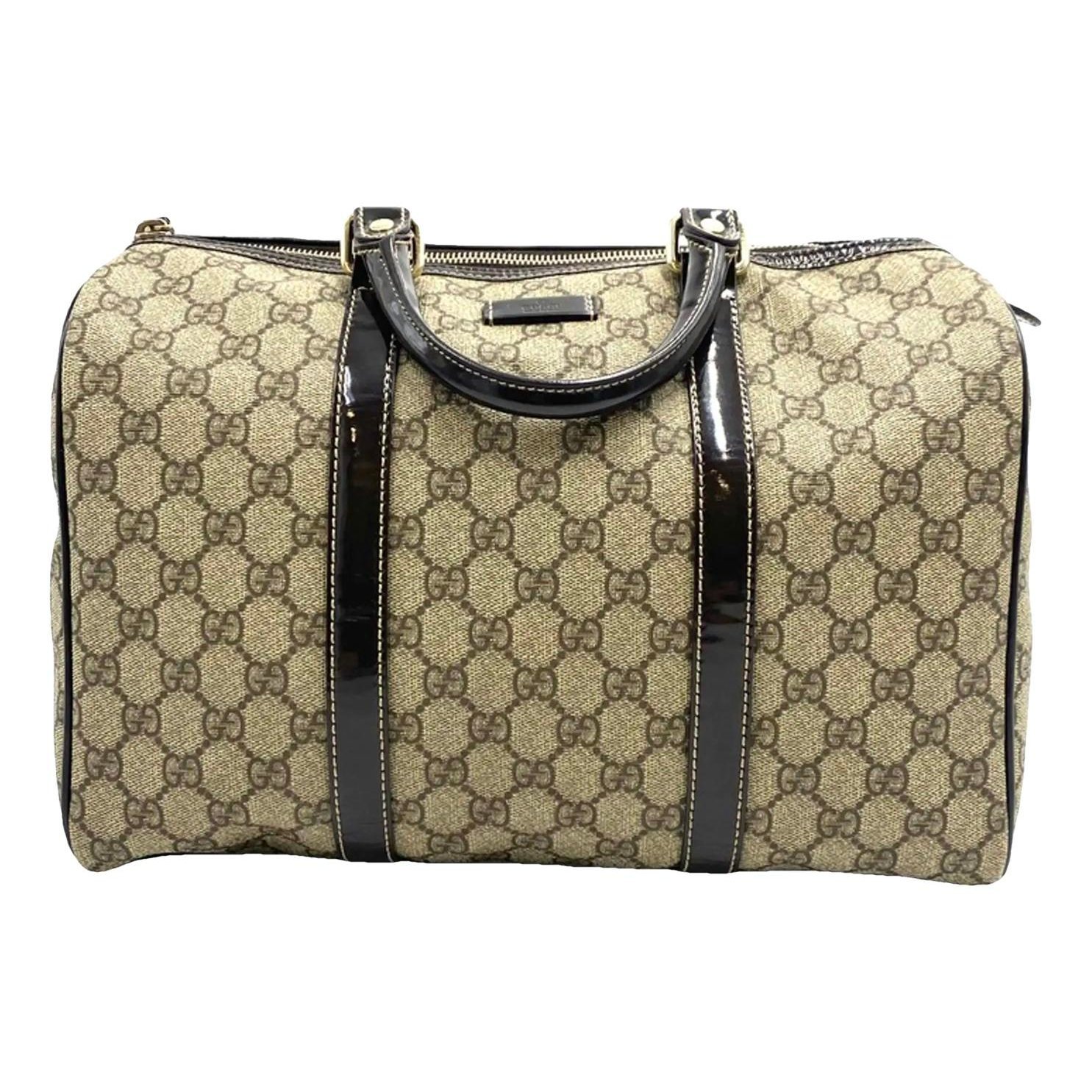 Boston vinyl handbag