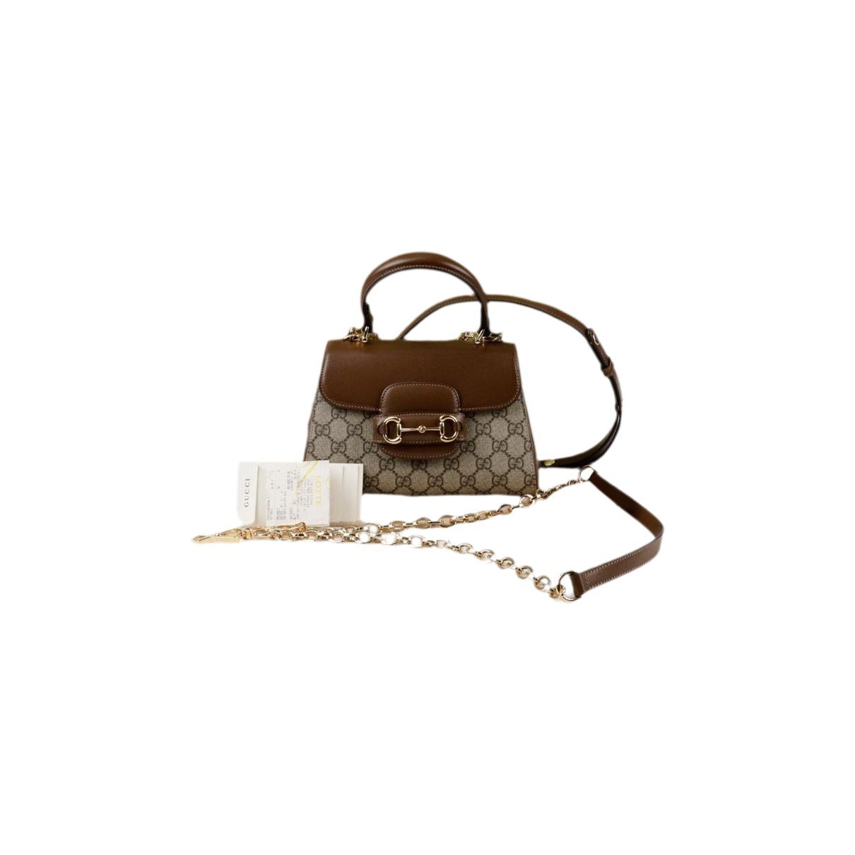 Leather handbag