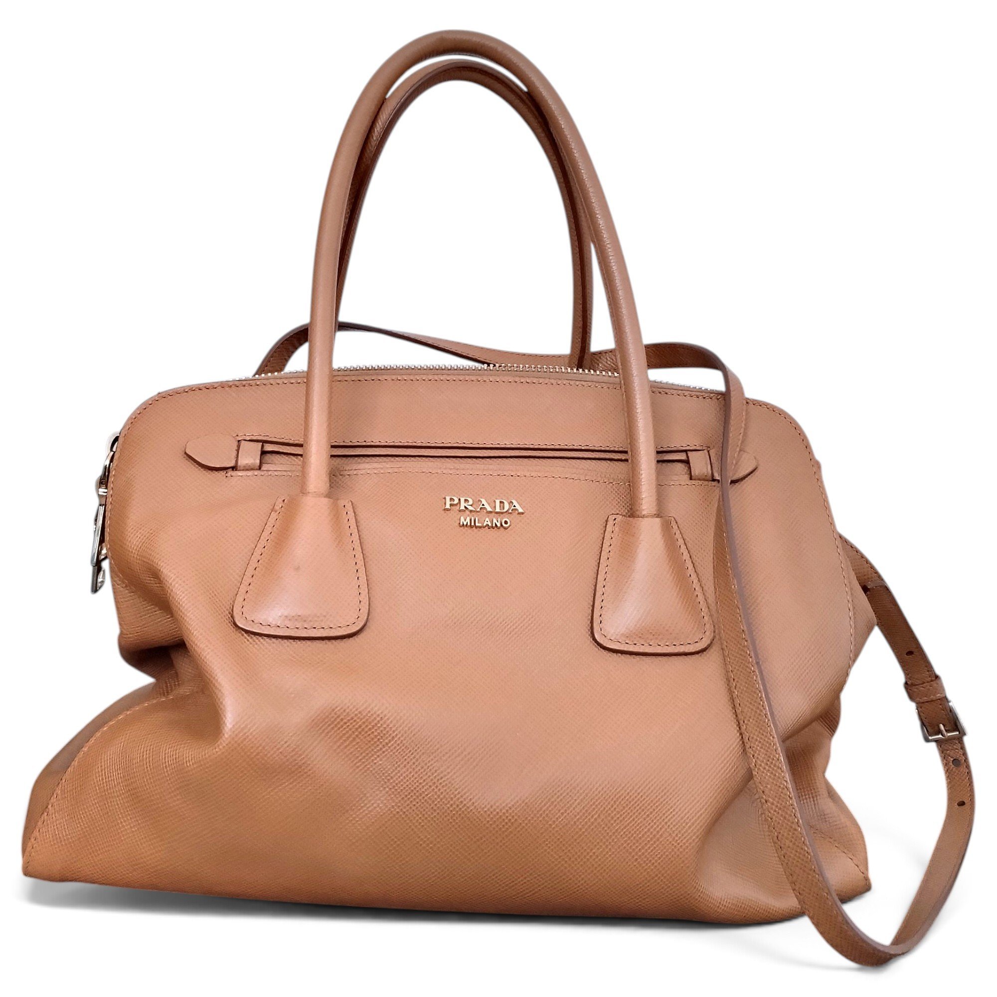 Leather handbag