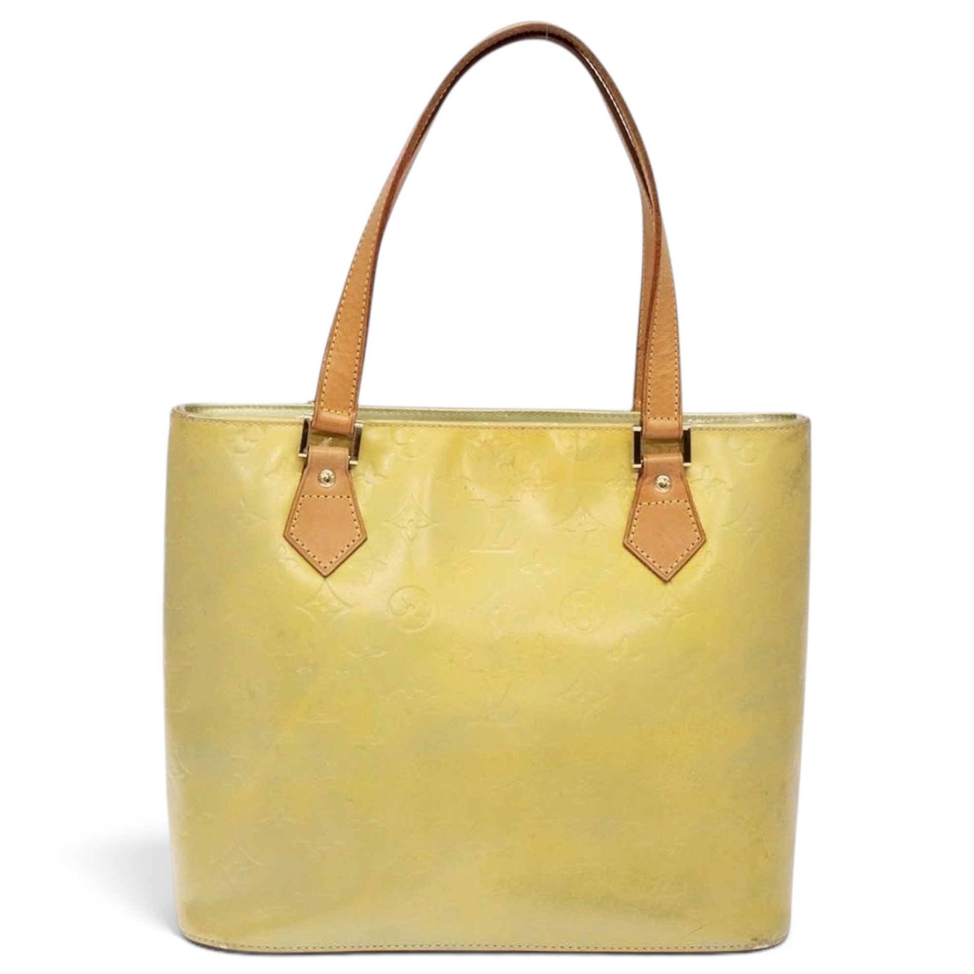 Houston patent leather handbag