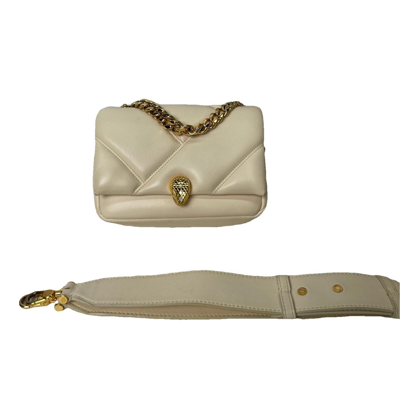 Serpenti leather handbag