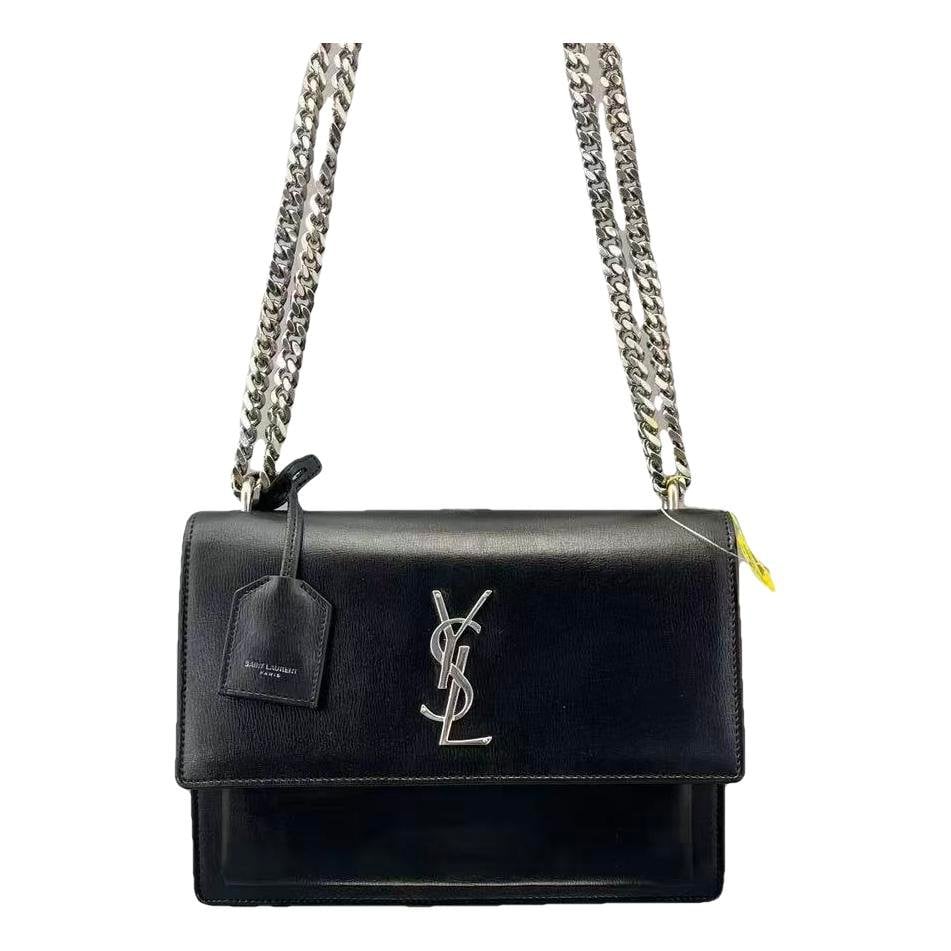 Sunset leather handbag