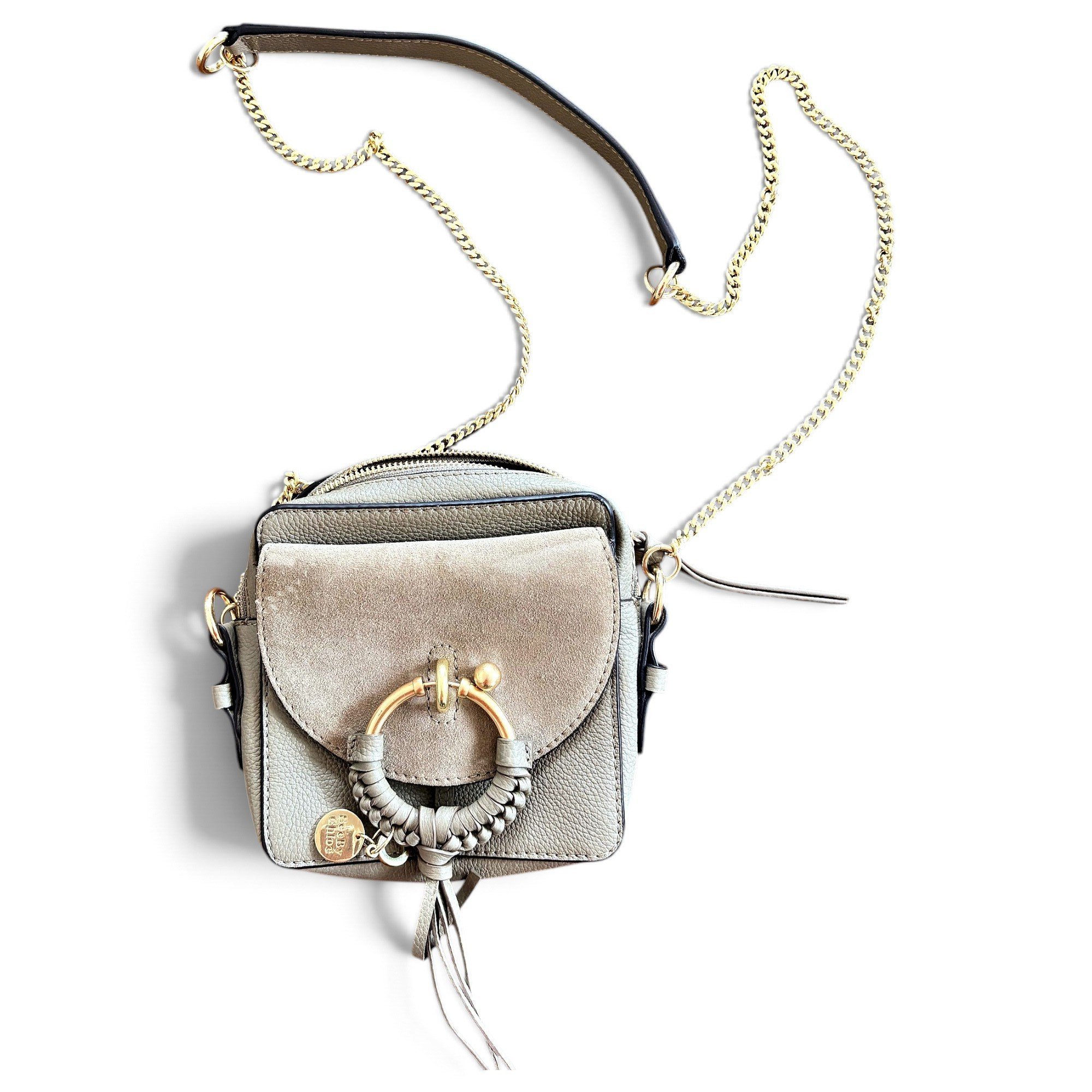 Leather crossbody bag