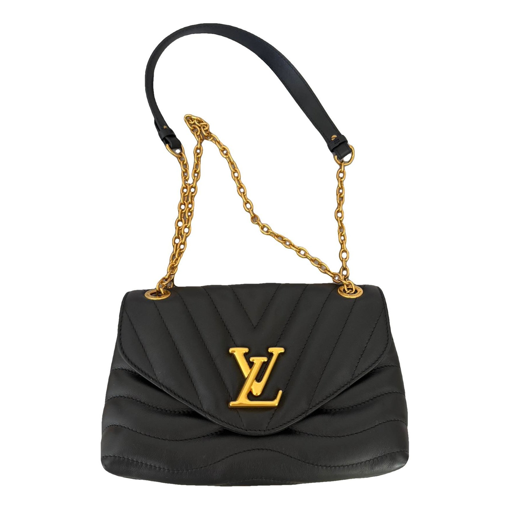 New Wave leather handbag