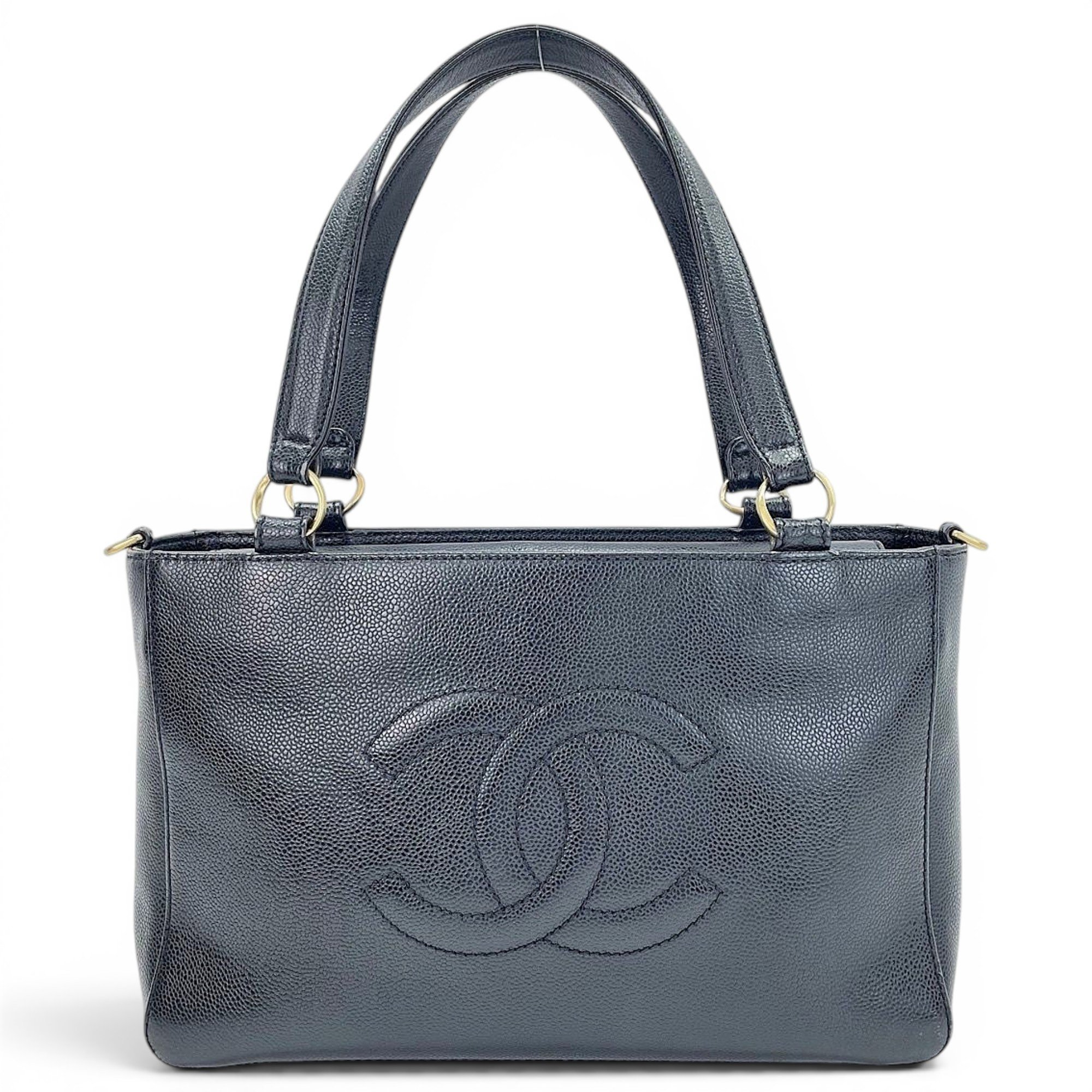 Leather tote