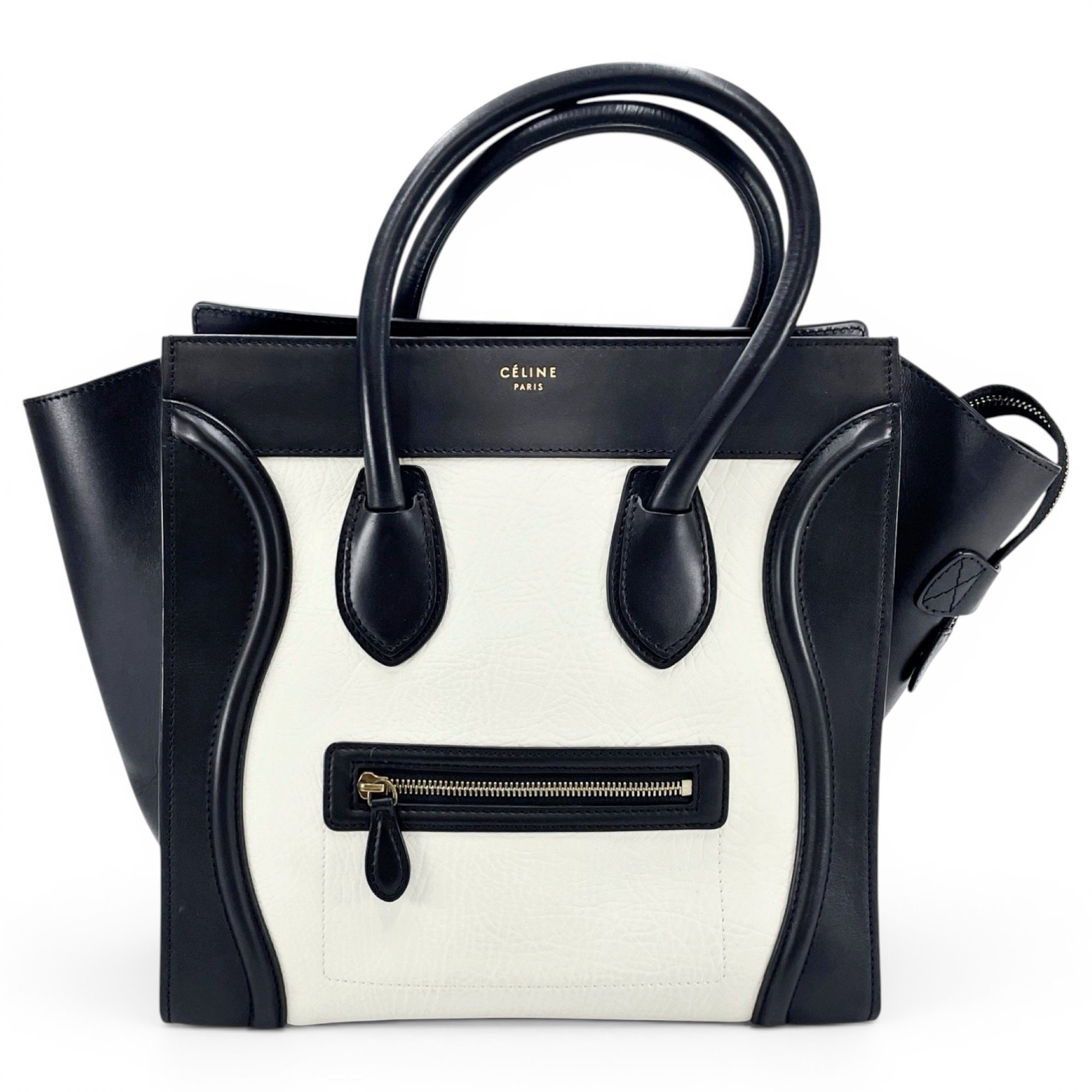 Luggage leather handbag
