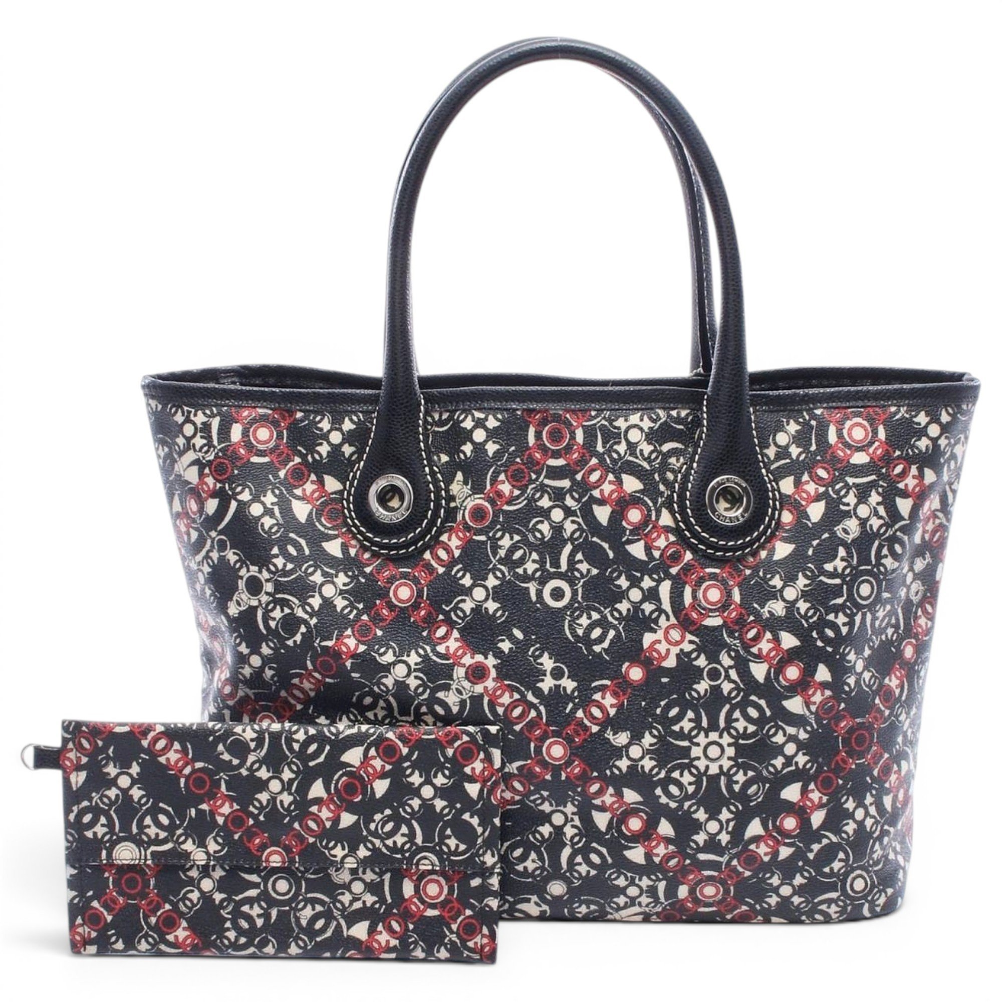Leather tote