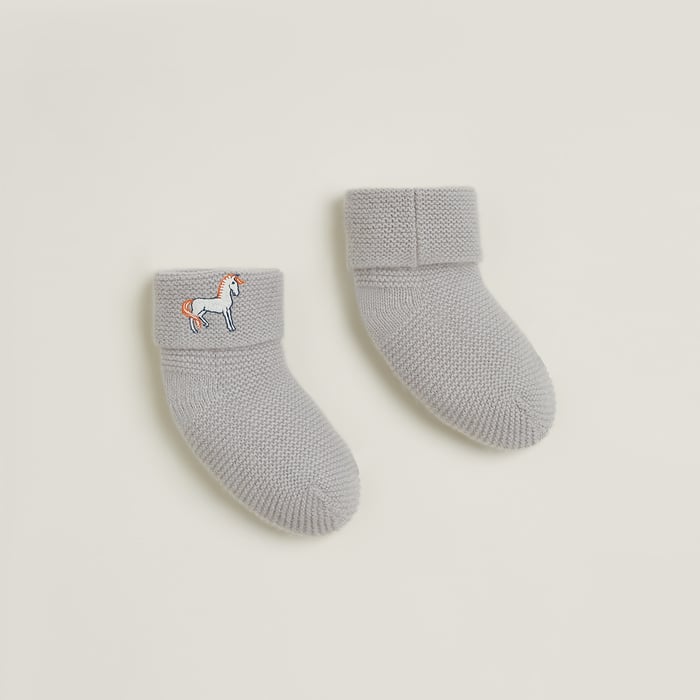 Gris Perle Cabriole Socks