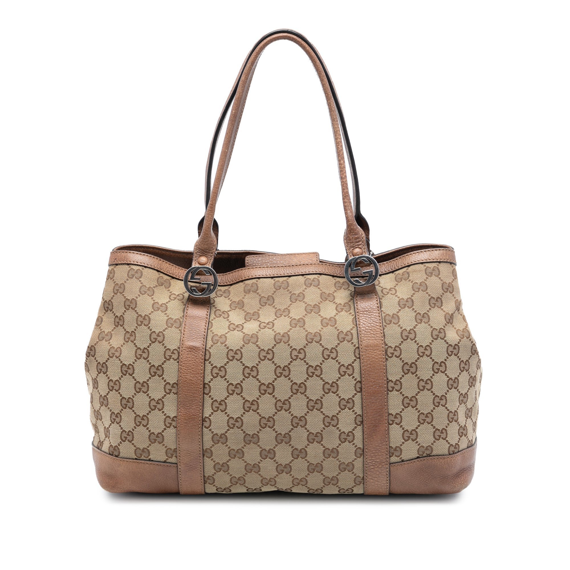 Leather tote