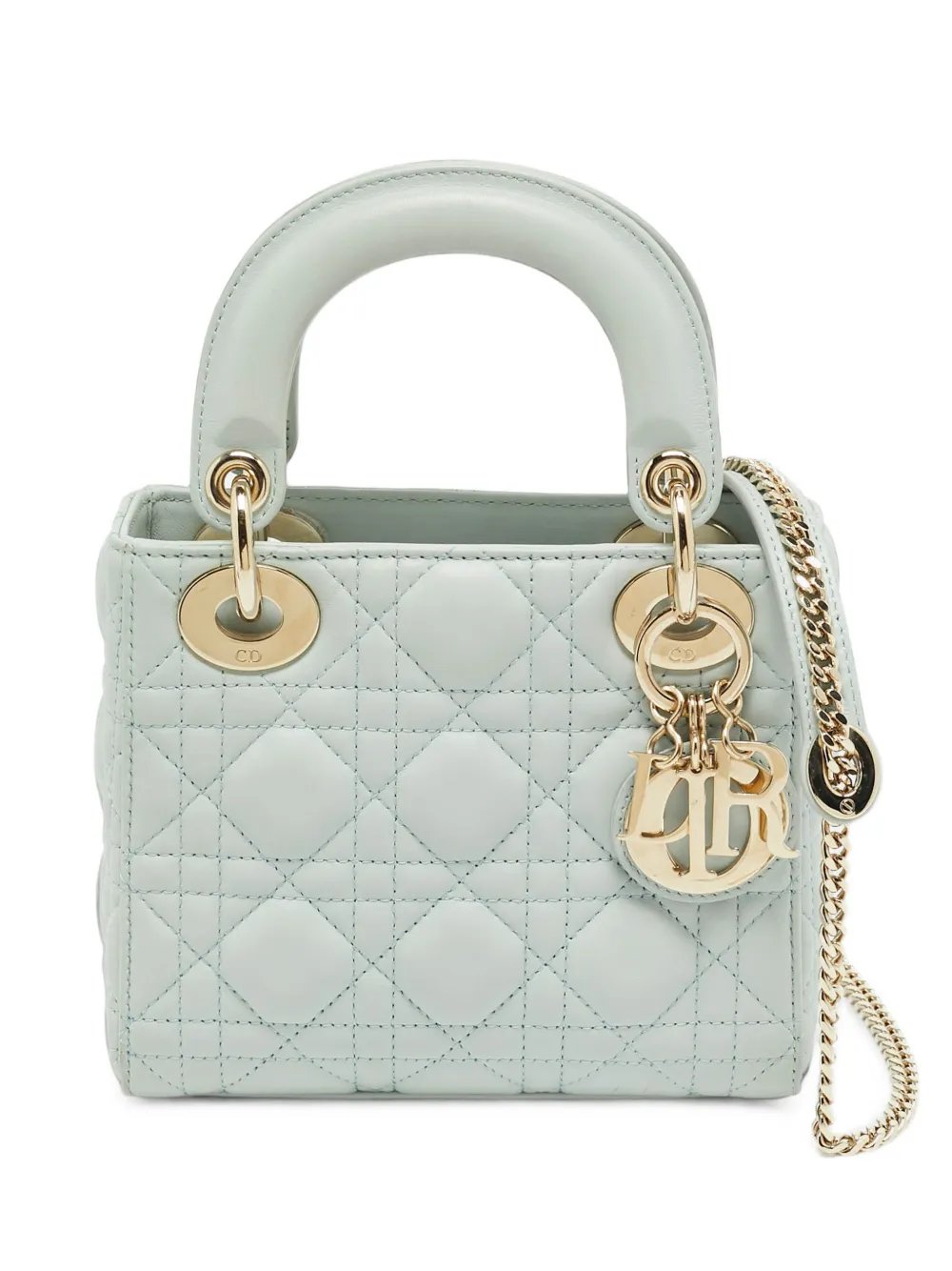 2023 mini Lady Dior Cannage tote bag