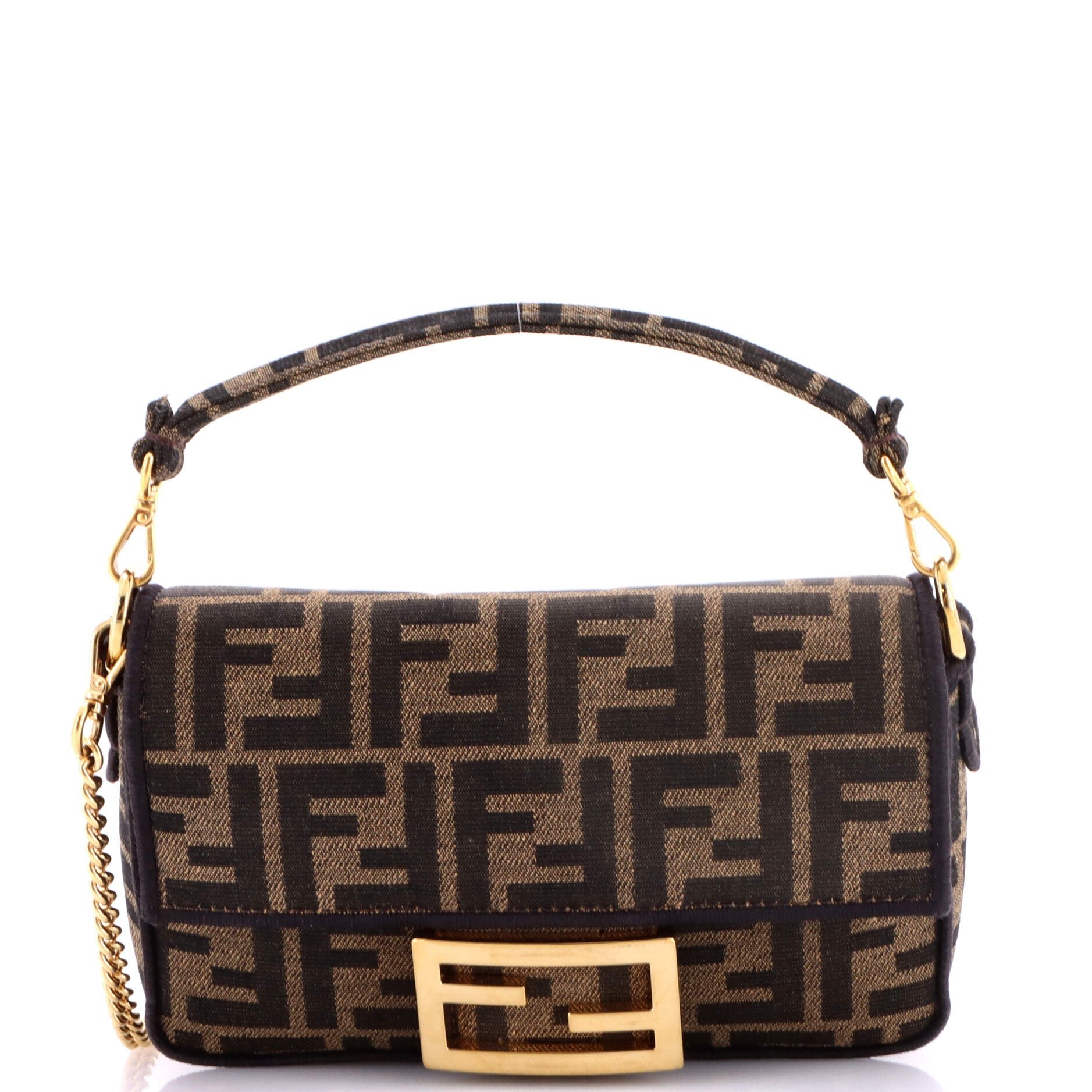 Baguette NM Bag Zucca Canvas Mini