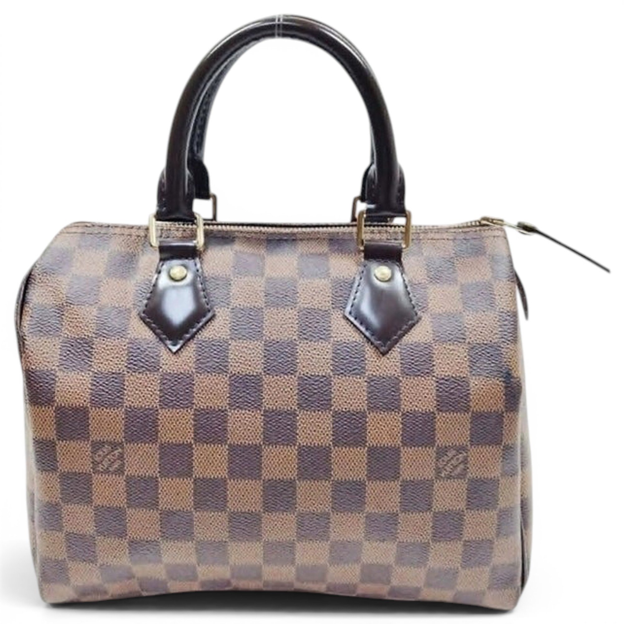 Speedy leather handbag