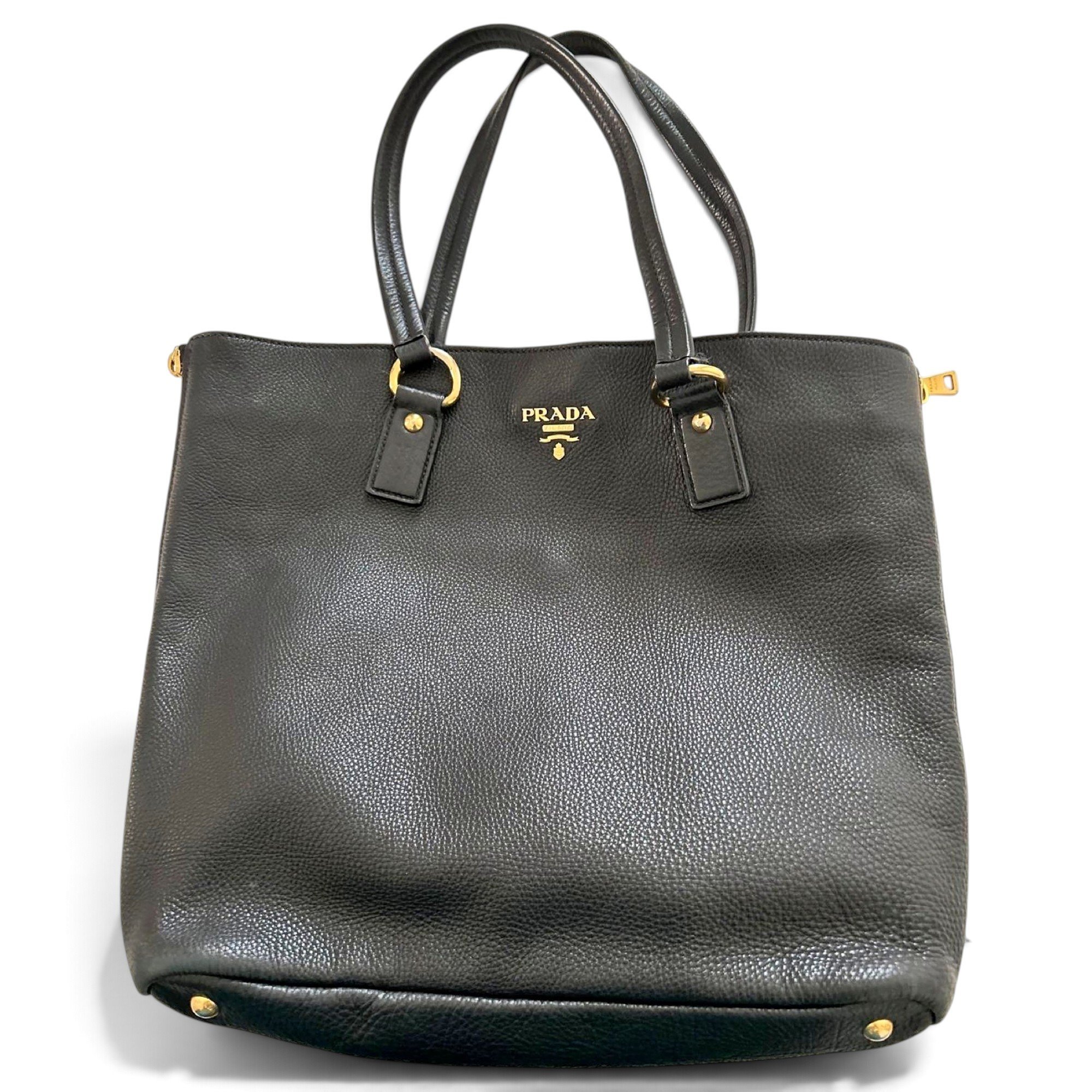 Leather tote