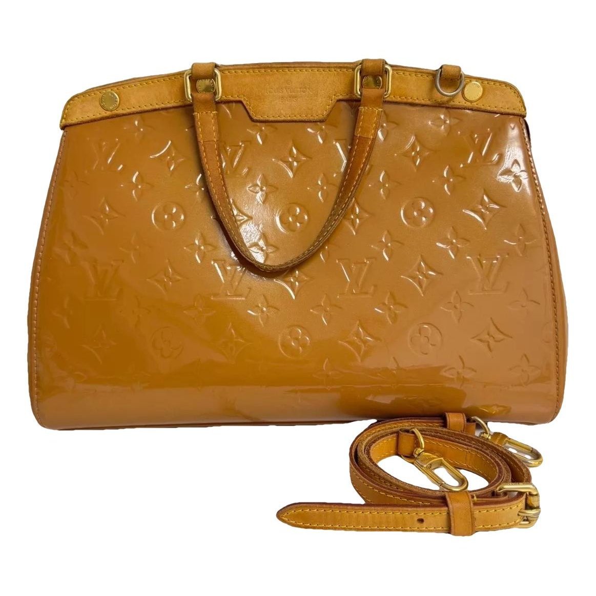 Bréa leather handbag